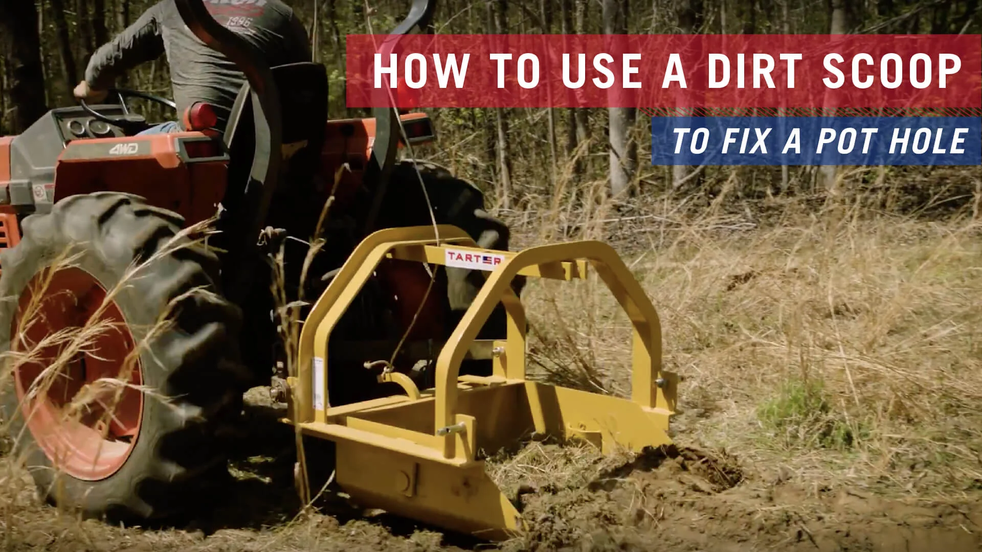 Rear Dirt Scoop — Tarter Farm and Ranch Equipment American Made