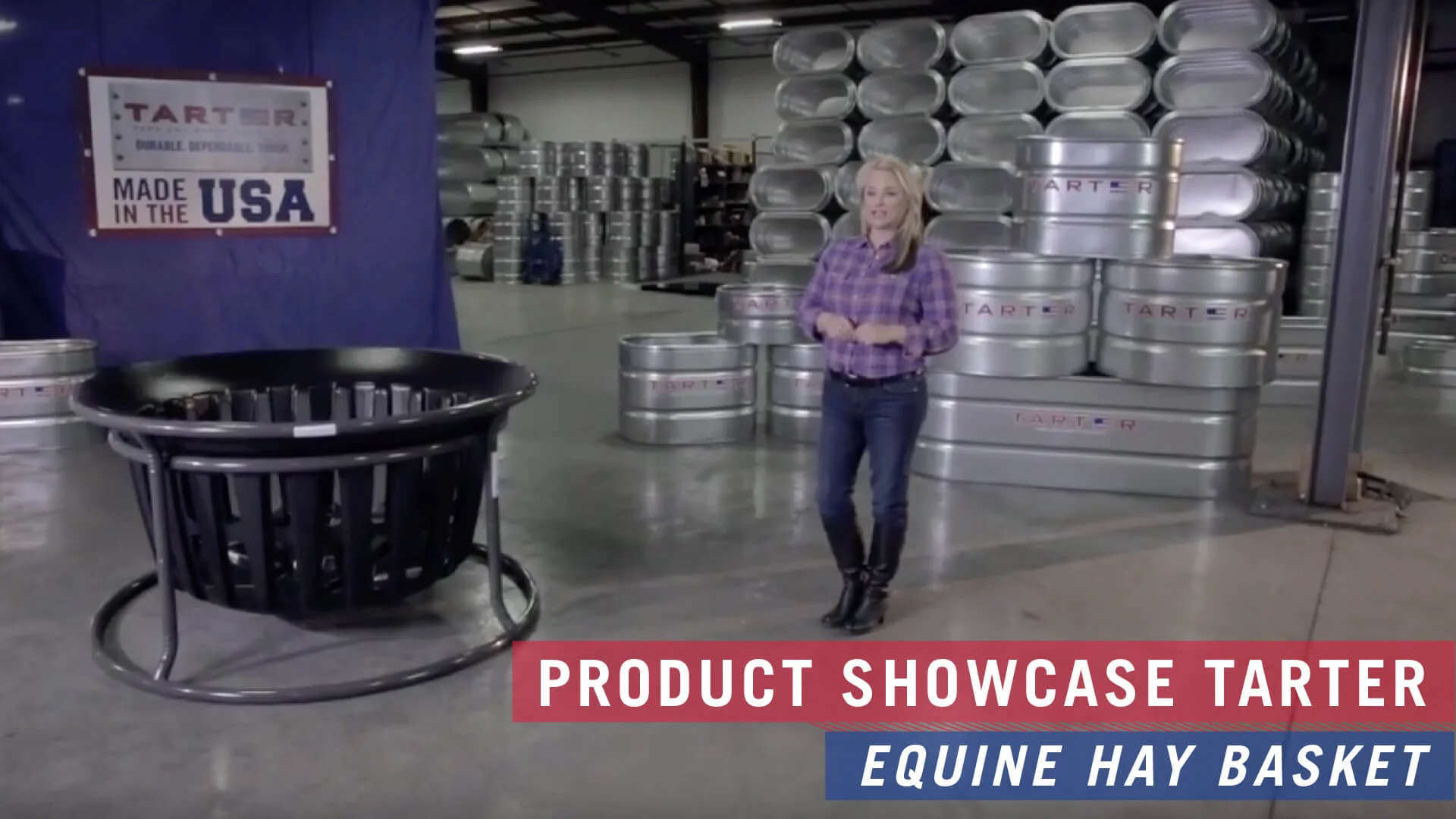 Equine Hay Basket — Tarter Farm and Ranch Equipment American Made