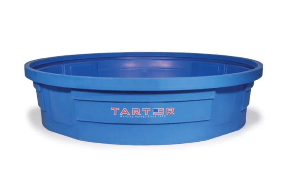 Galvanized Stock Tanks Oval & Round — Tarter Farm and Ranch Equipment American Made Quality