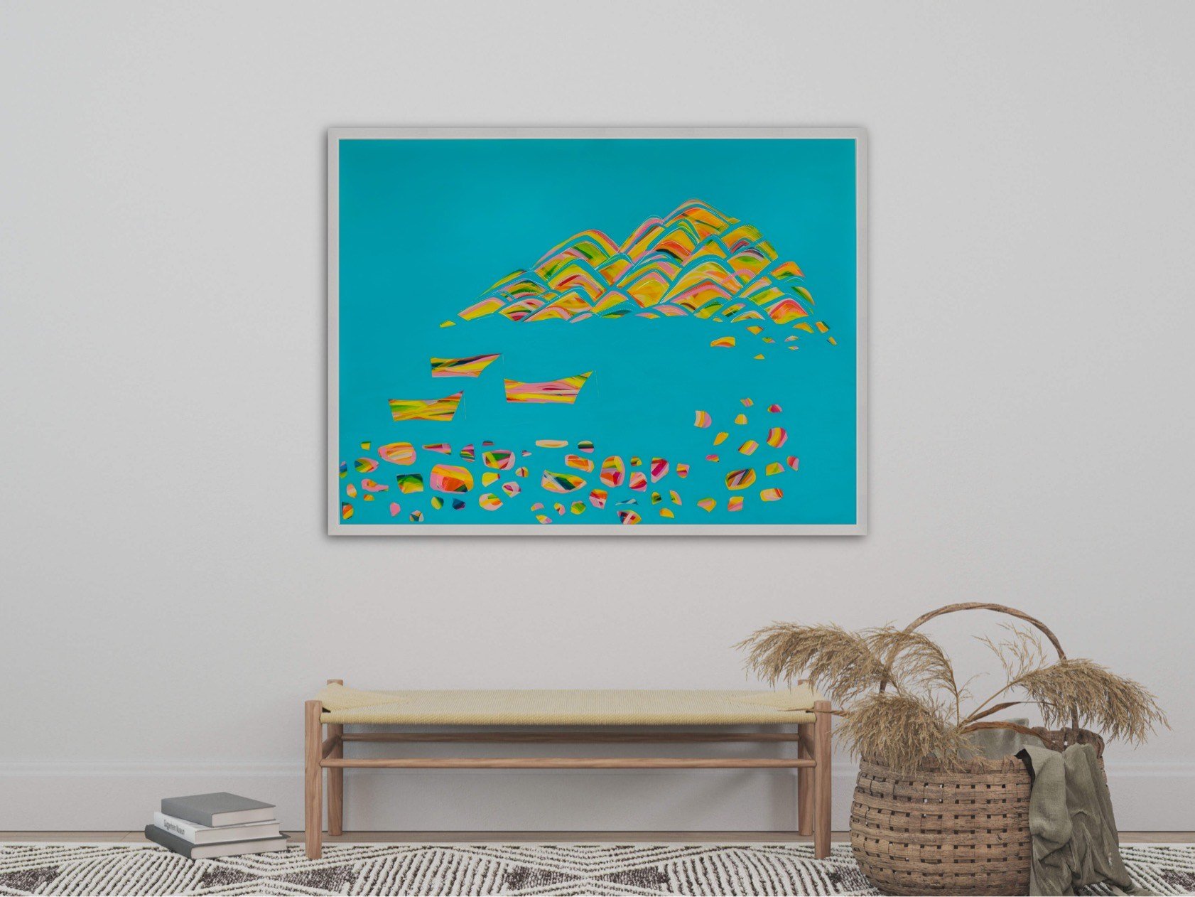 Contemporary landscape abstract painting for sale UK Brighton.jpeg