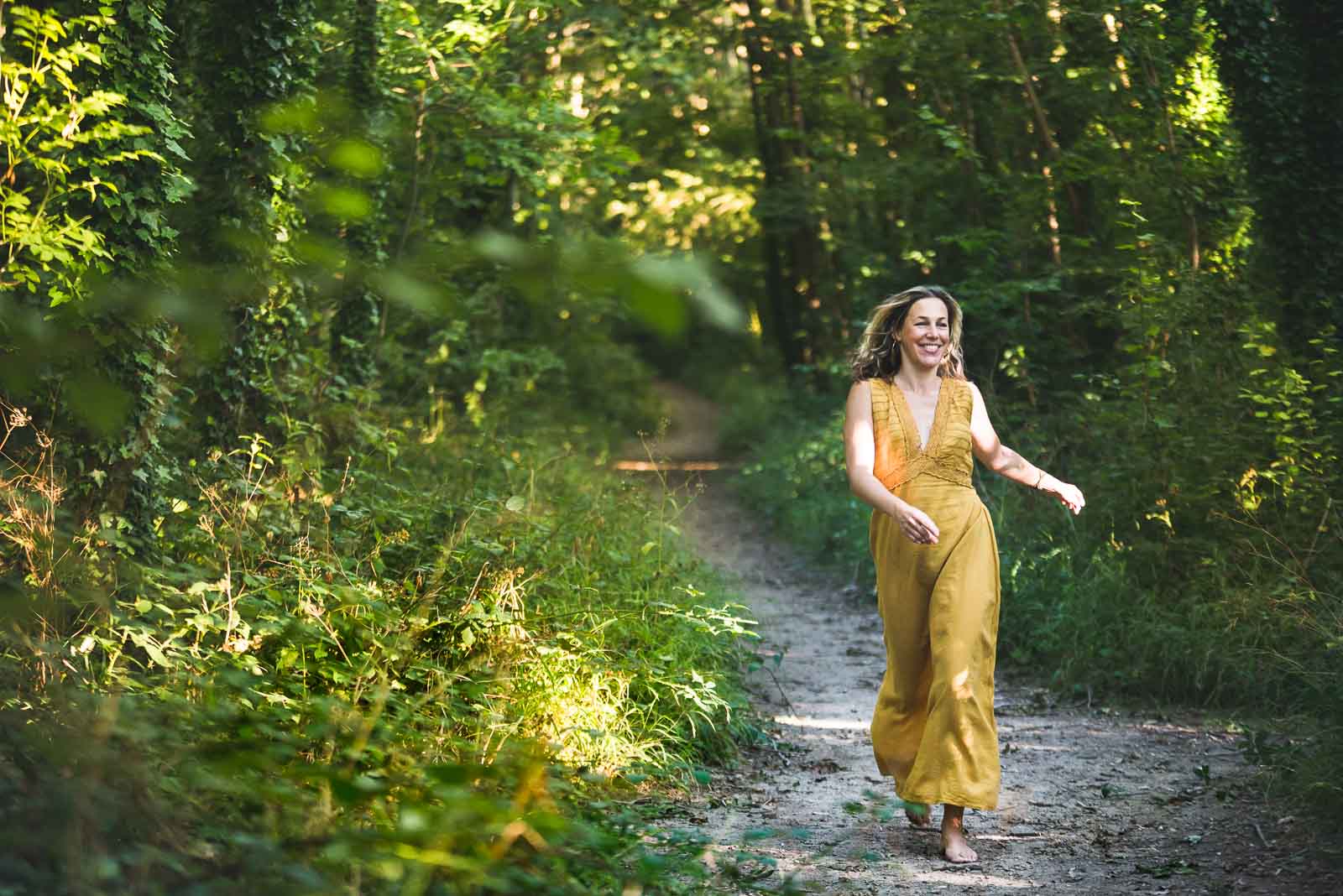 Outdoor Lifestyle Portrait Photography capturing movement and freedom, Magdalena Smolarska Personal Brand Photographer based UK (London & Brighton), travel Internationally too