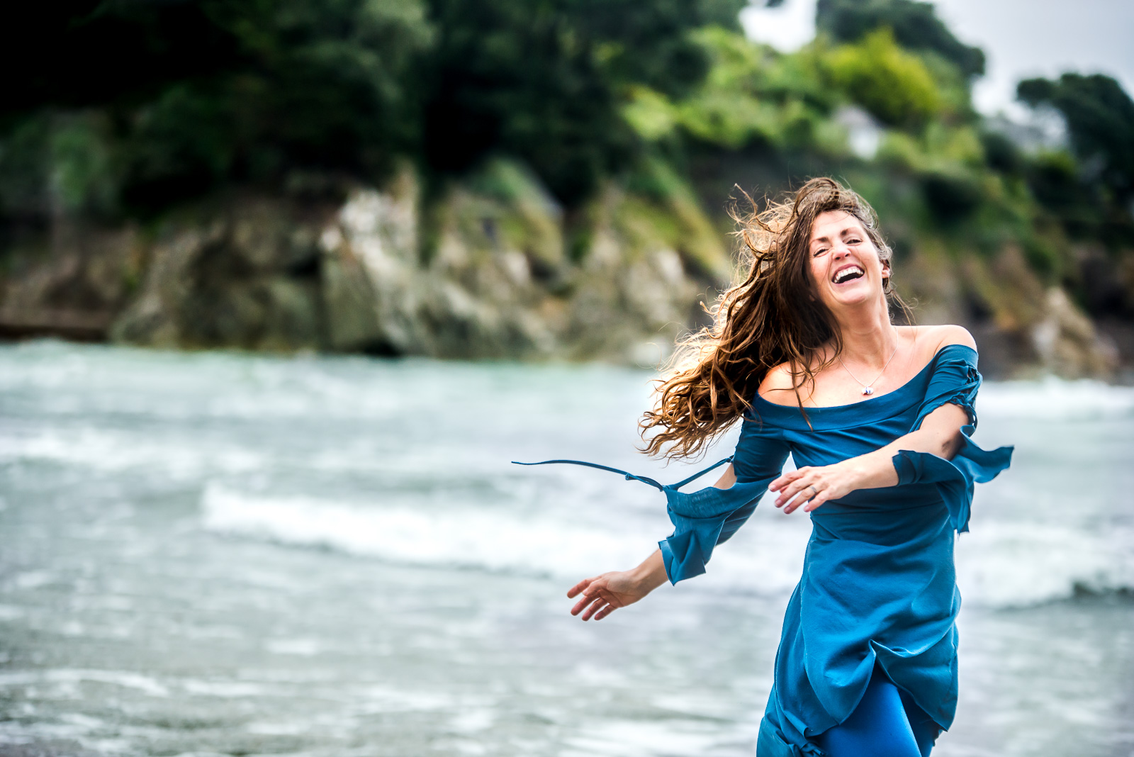 Outdoor Professional Branding Portrait Photoshoot with Yoga and Dance teacher from Devon captured by International Portrait Photographer based in Brighton & London