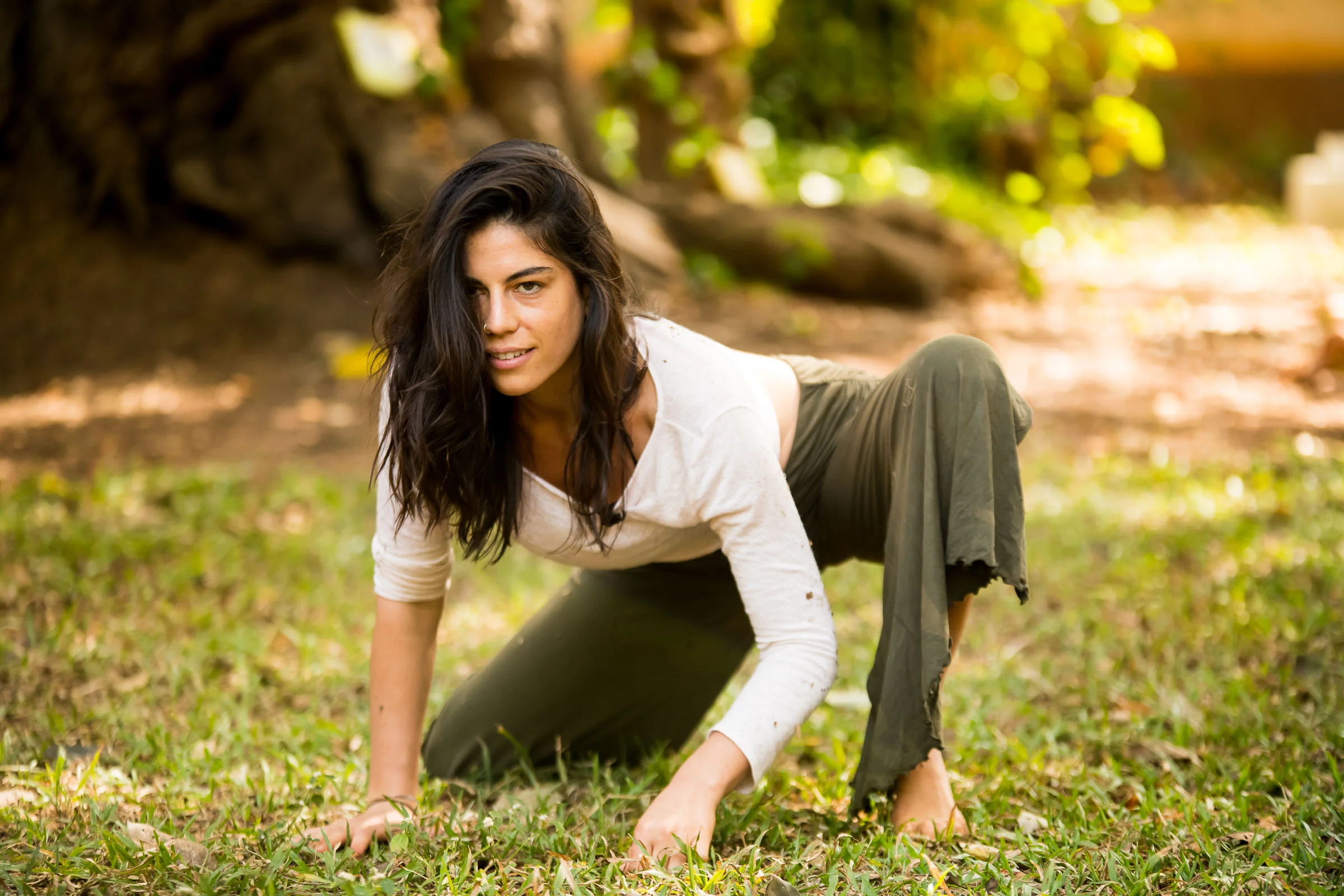 Wild Woman Portrait captured during the international dance retreat and workshop- Magdalena Smolarska Photography