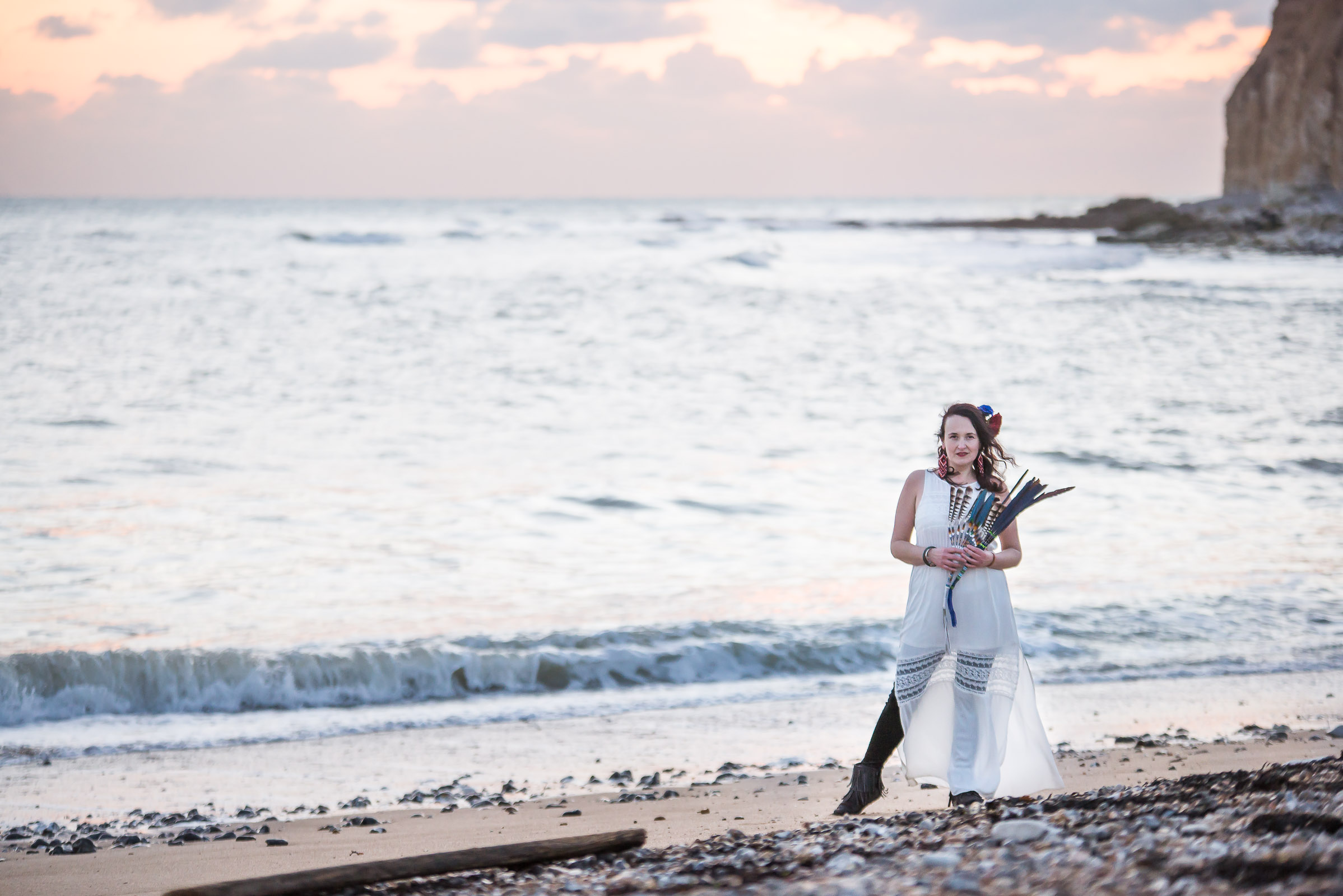 Outdoor &amp; Lifestyle Portrait Photographer with spiritual, holistic females Sussex Brighton Hove area