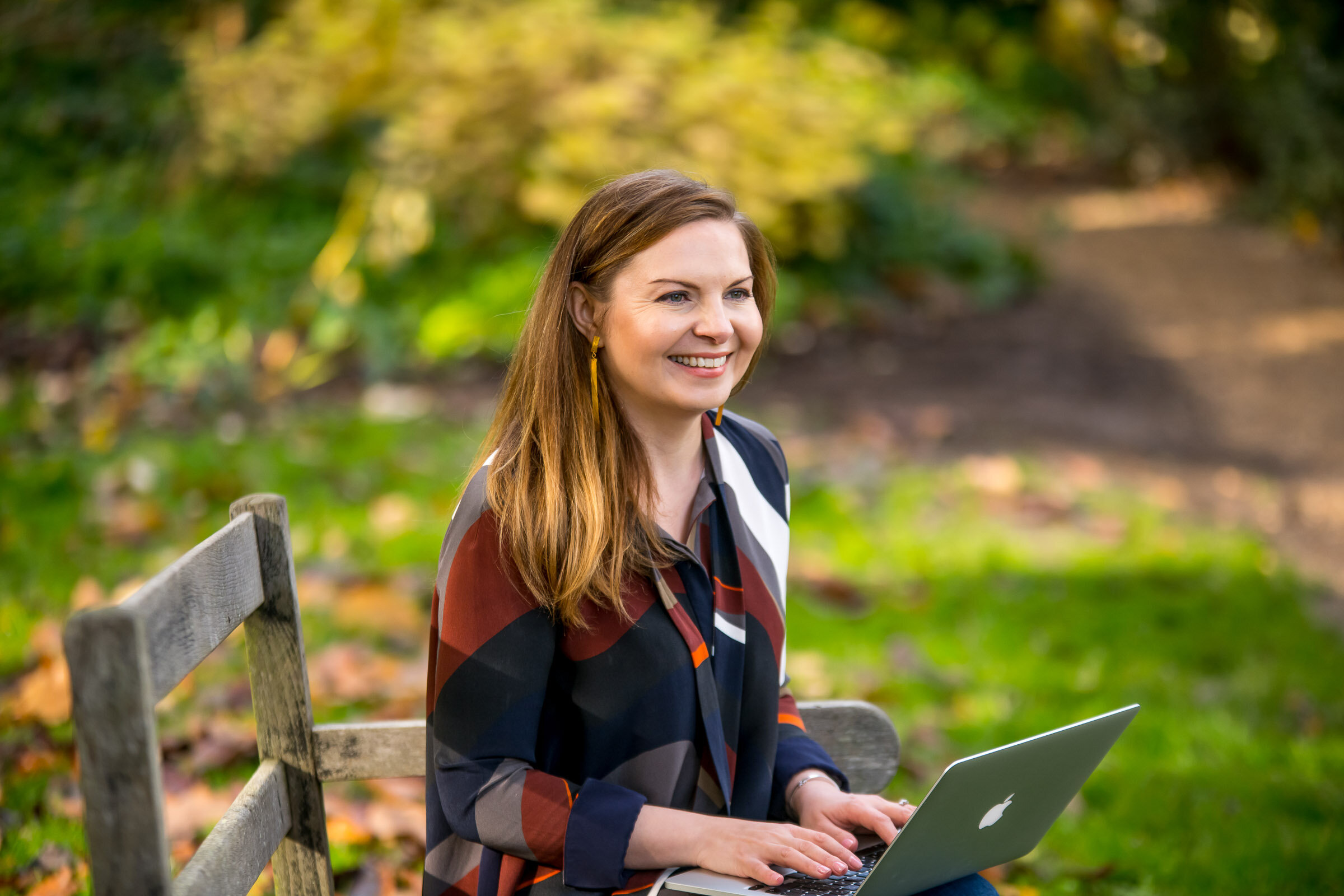 Outdoor in nature Personal Branding Portrait session with Social Media Lifestyle photographer Sussex Brighton