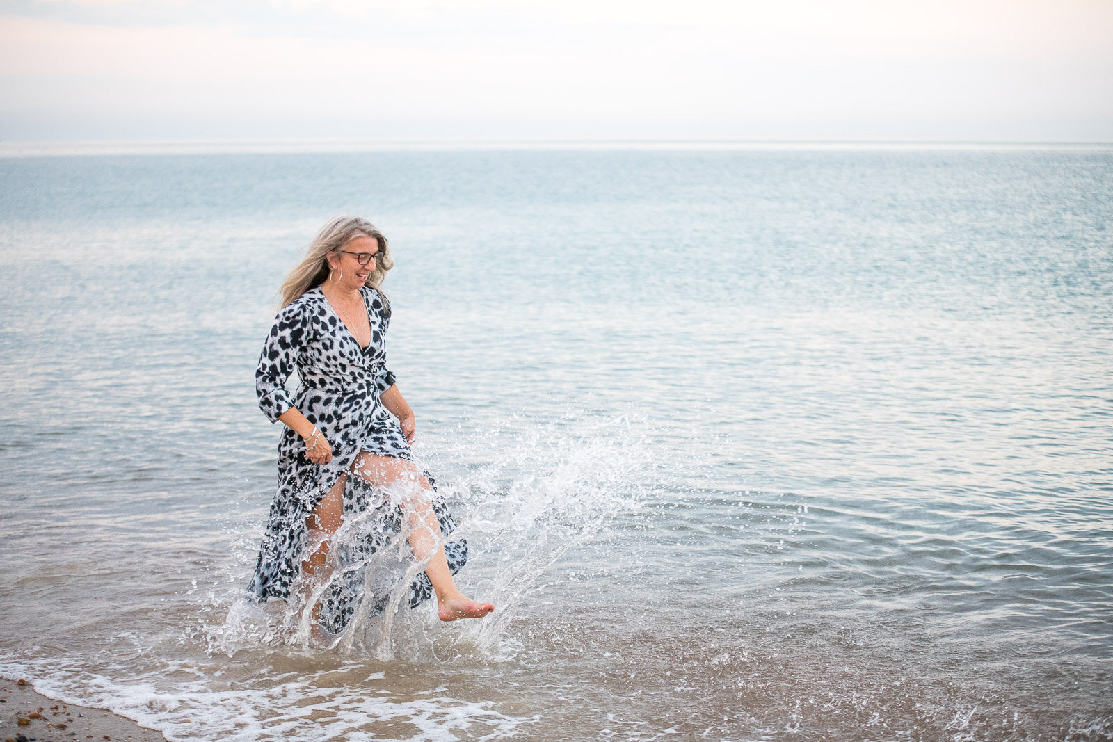 Authentic joyful relaxed portrait images for your website with Sussex Brighton Hove London female brand photographer and videographer