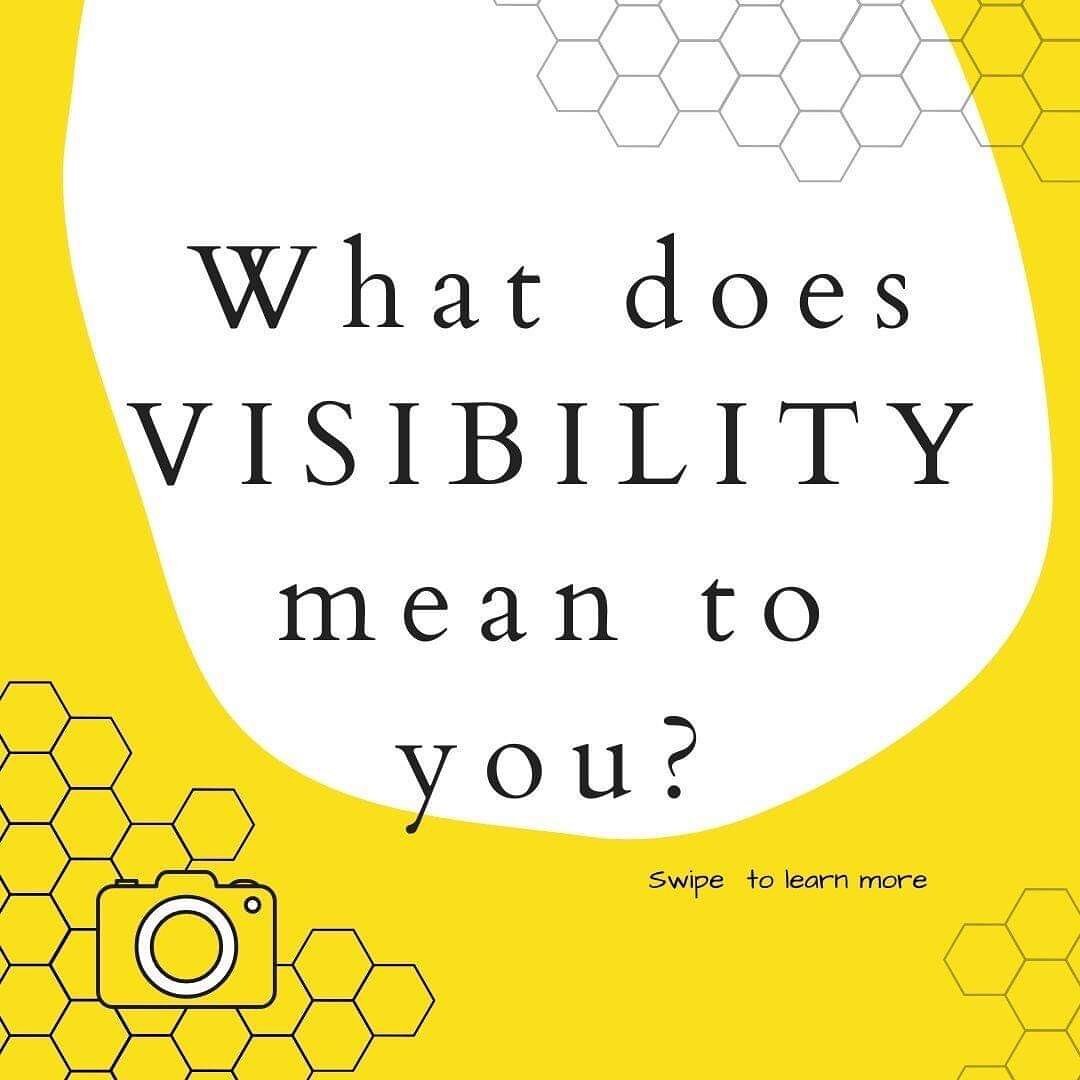 For me it&rsquo;s all about:
.
🐝authenticity 
.
🐝storytelling from the heart 
.
🐝inspiring, empowering, connecting &amp; engaging 
.
🐝showing up in a gentle, authentic and intuitive way 
.
What about you? .
.
👀What does being visible meant to yo