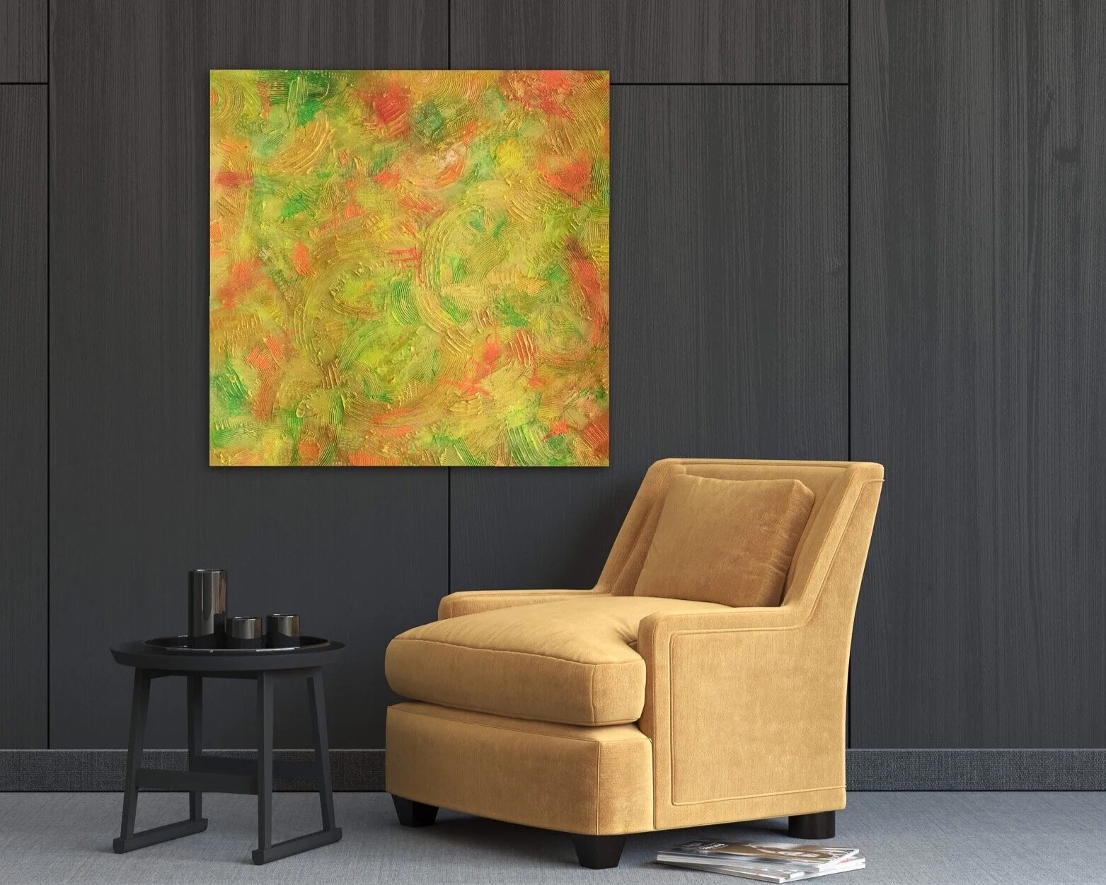 Large modern colourful abstract paining for your home for sale UK Sussex Brighton and Hove visual artist
