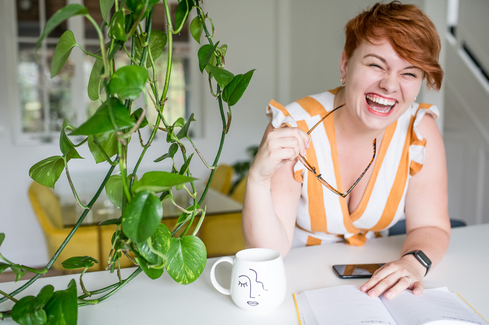 Relaxed professional brand portraits by Sussex Brighton photographer