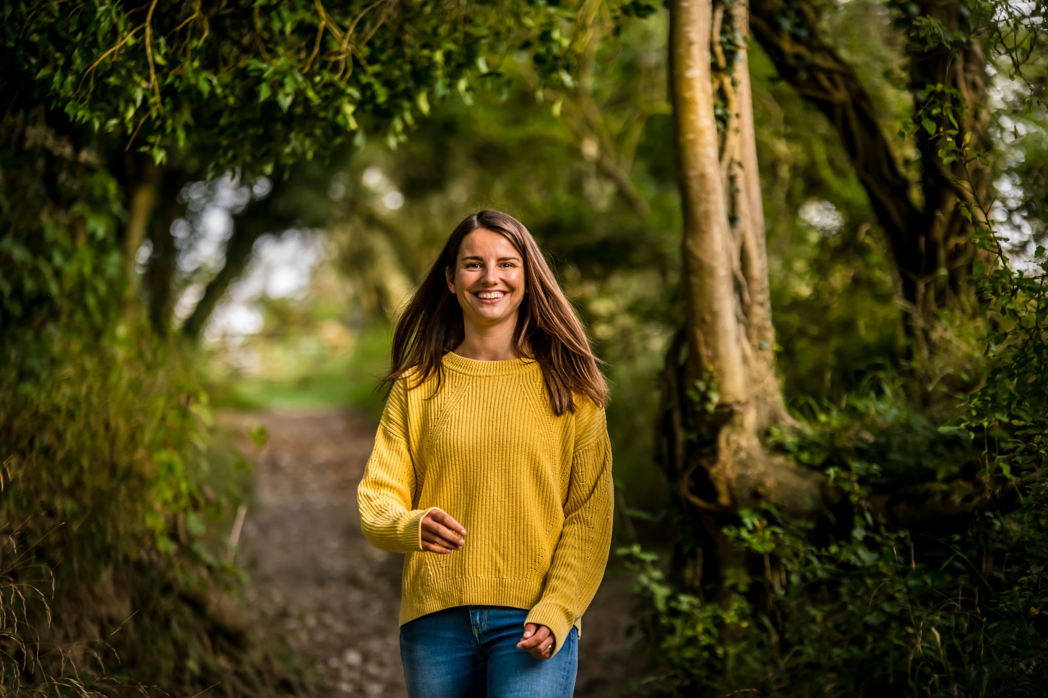 Expressive lifestyle brand female portrait photography in Brighton