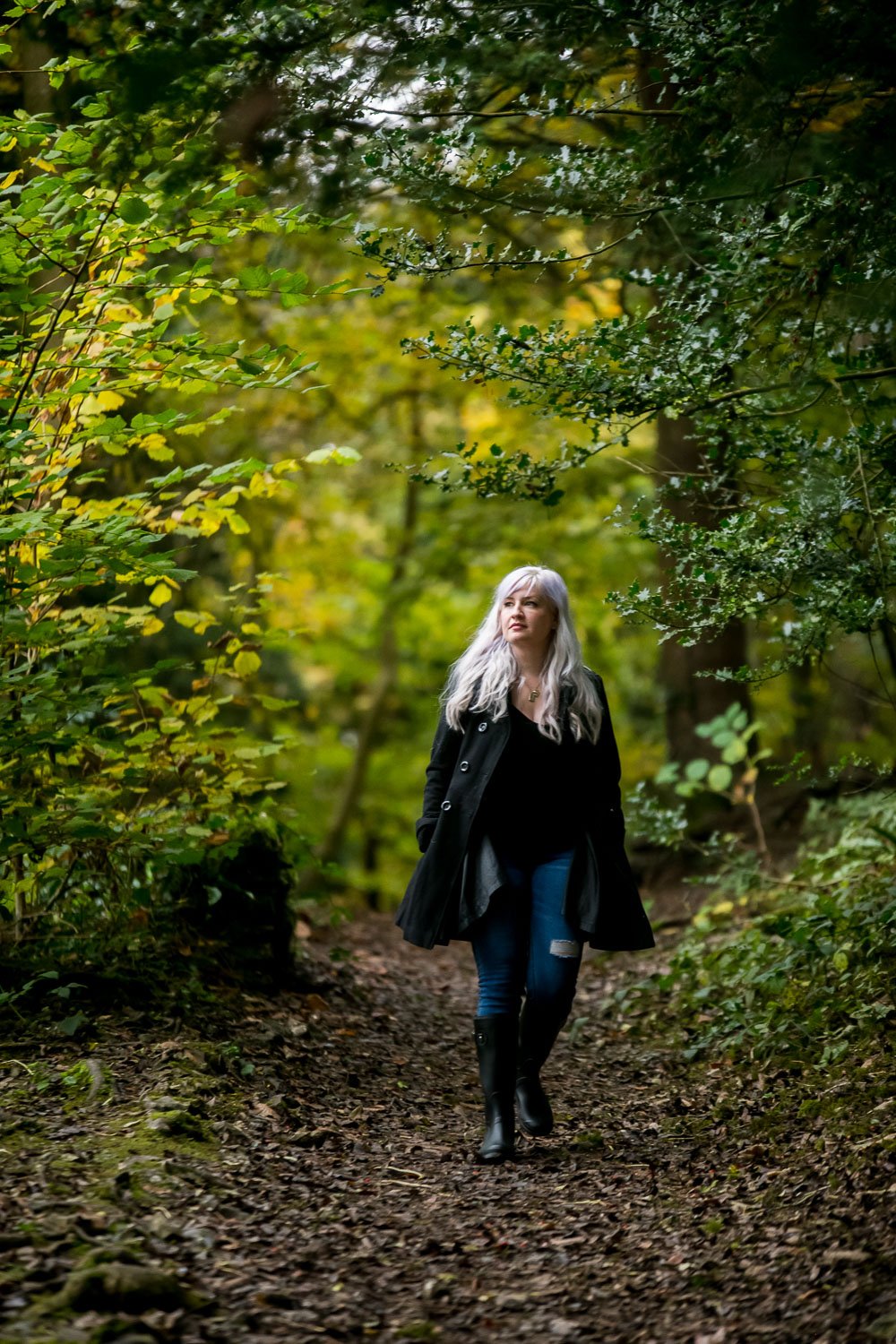 Soulful outdoor branding portrait photography Sussex