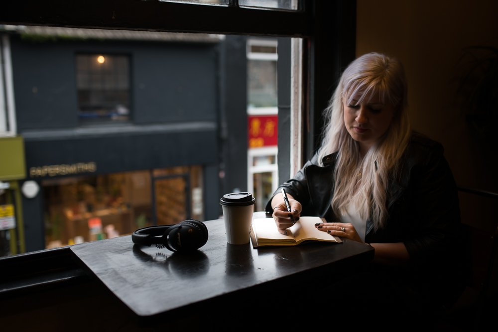 Brighton cafe lifestyle brand portrait photography