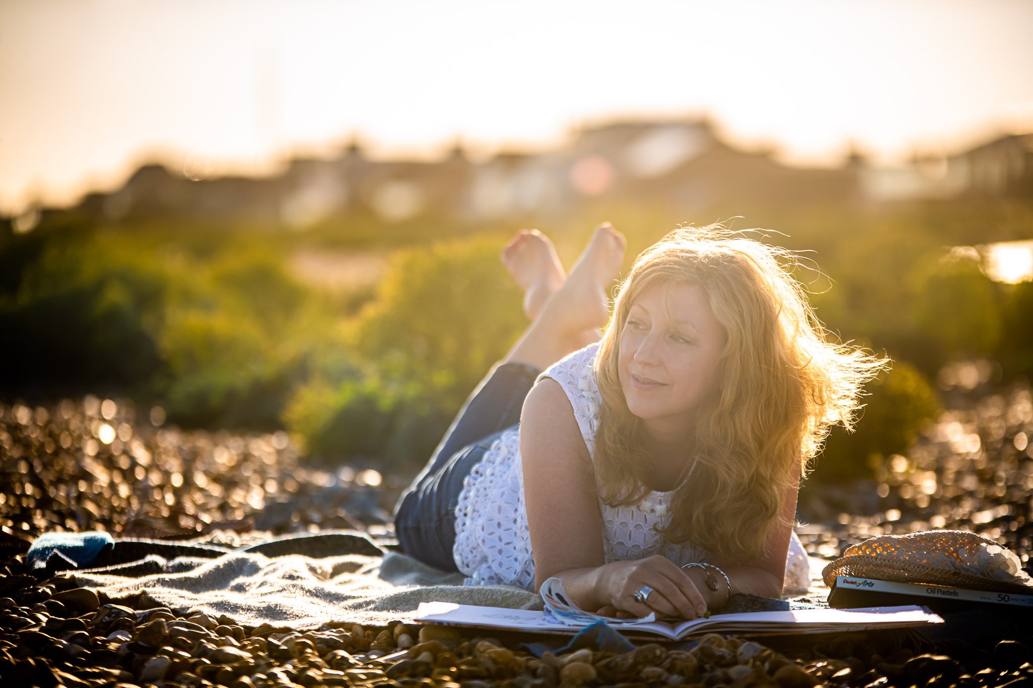 Relaxed lifestyle personal brand portrait photography Brighton