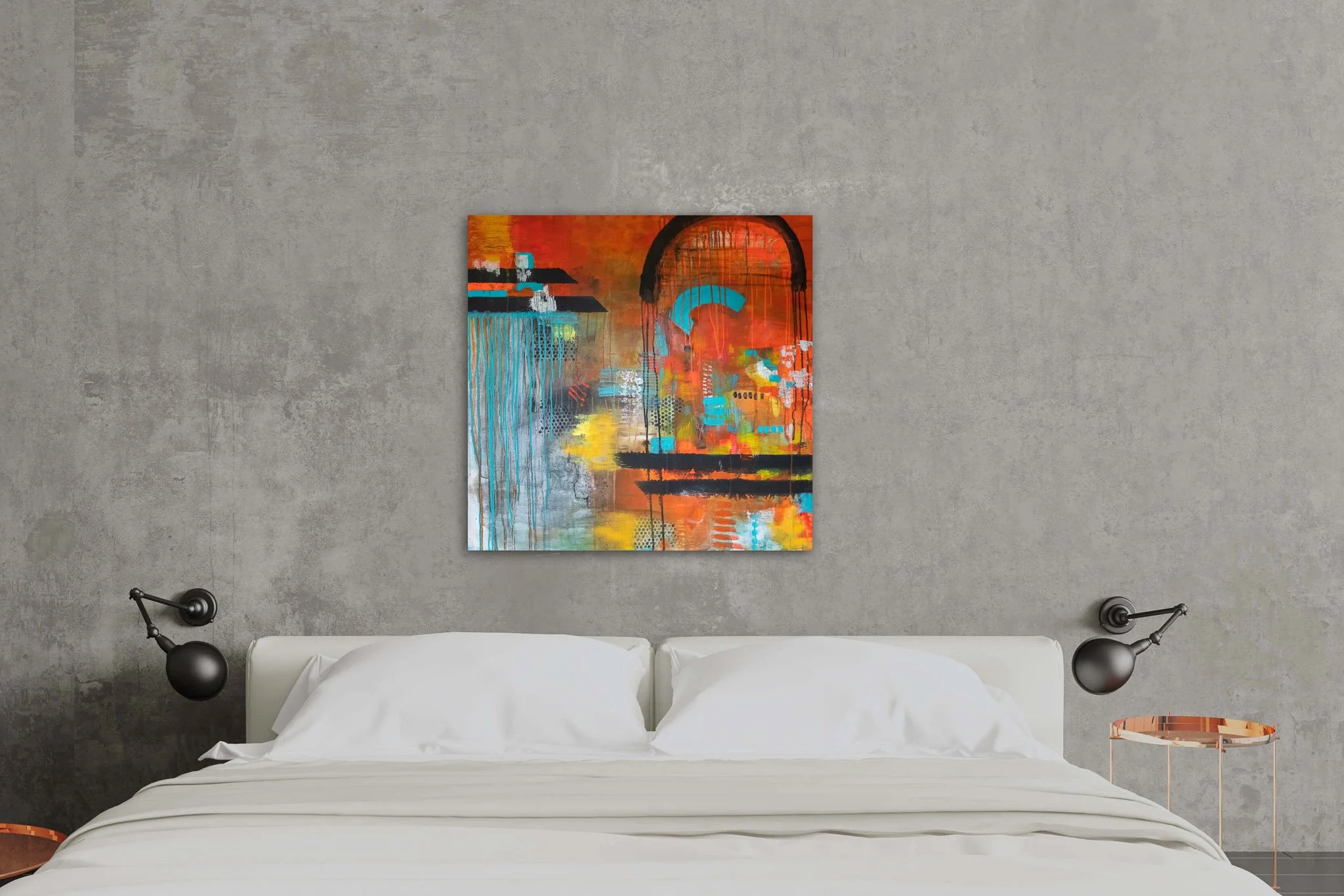 Modern bright colours abstract original painting.jpg