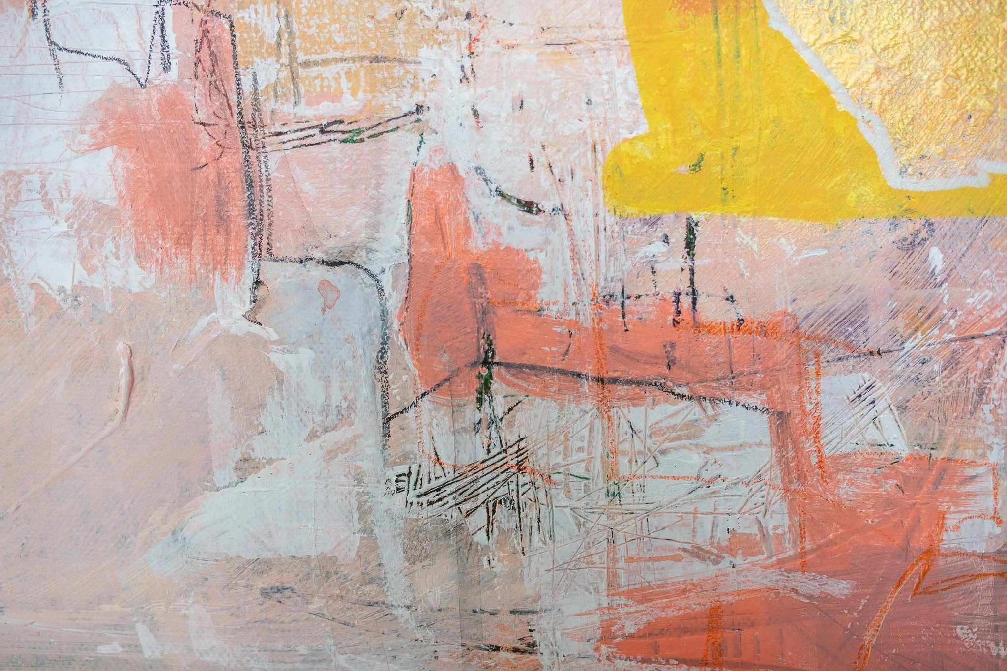 Modern expressive mixed media abstract painting for sale.jpg
