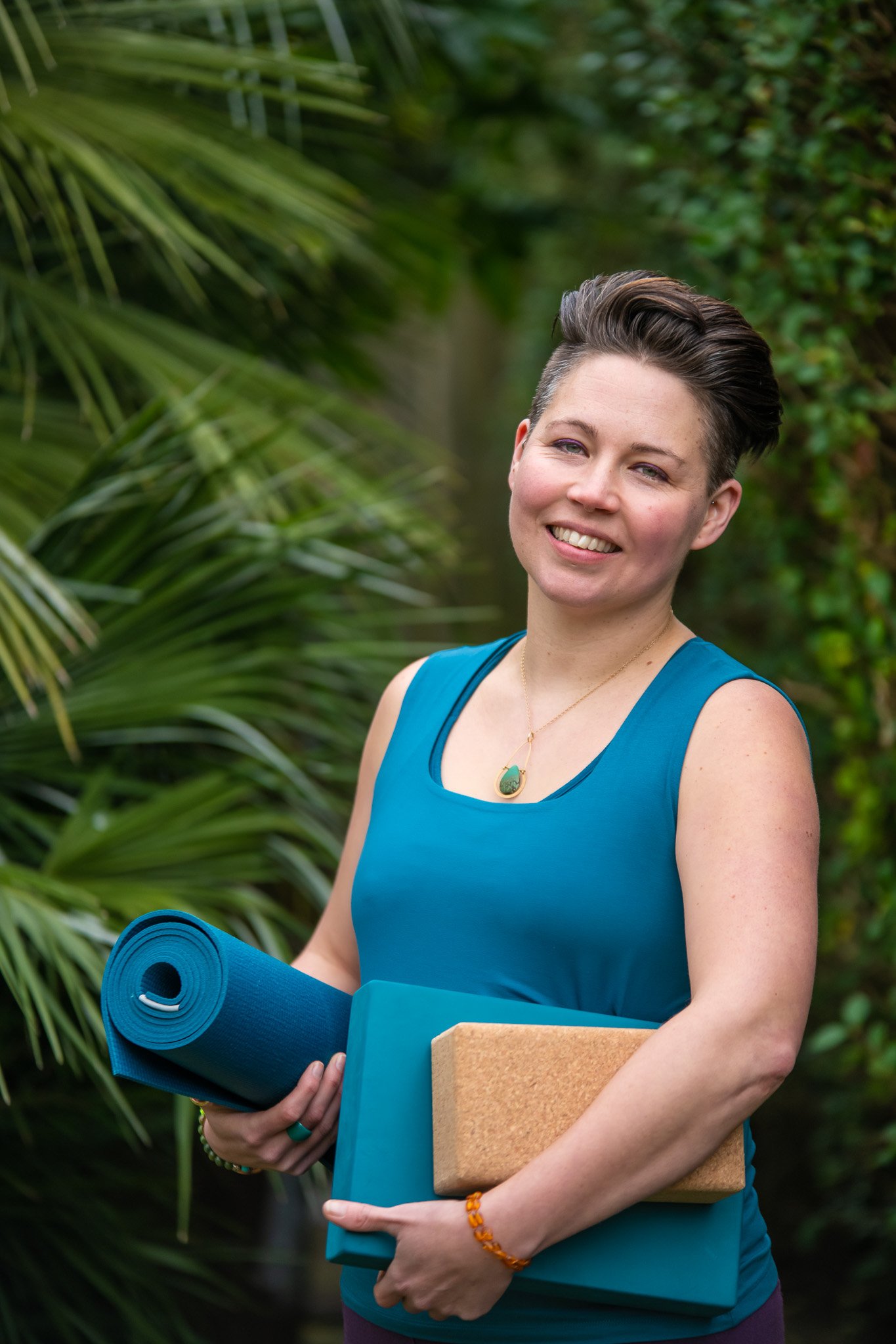 Yoga teacher profile picture headshot Brighton