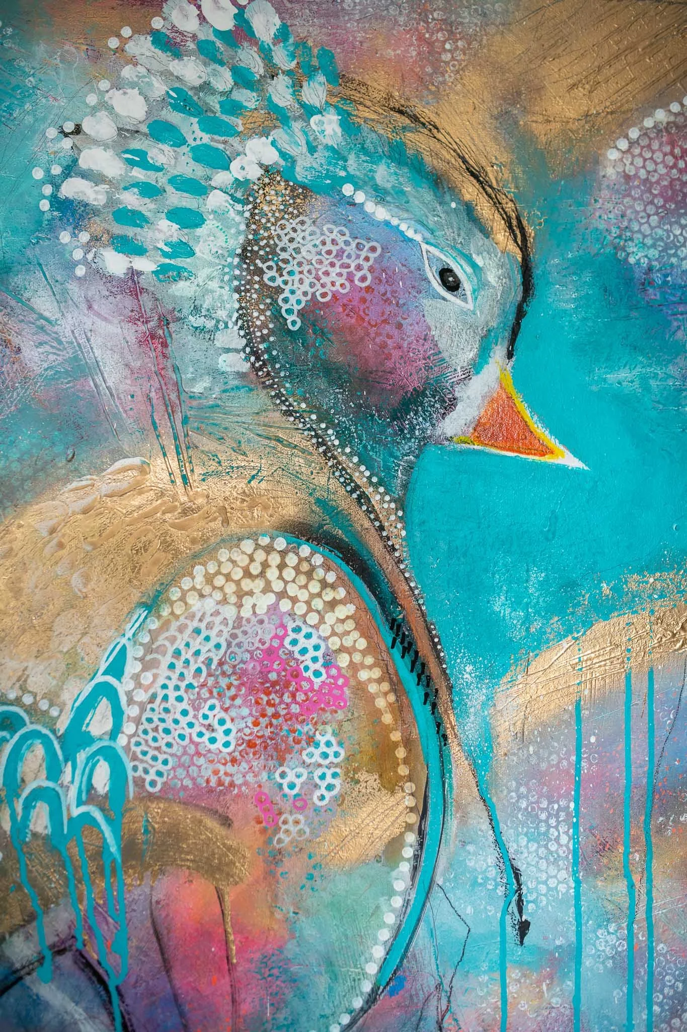 Brighton abstract artist and painting workshops