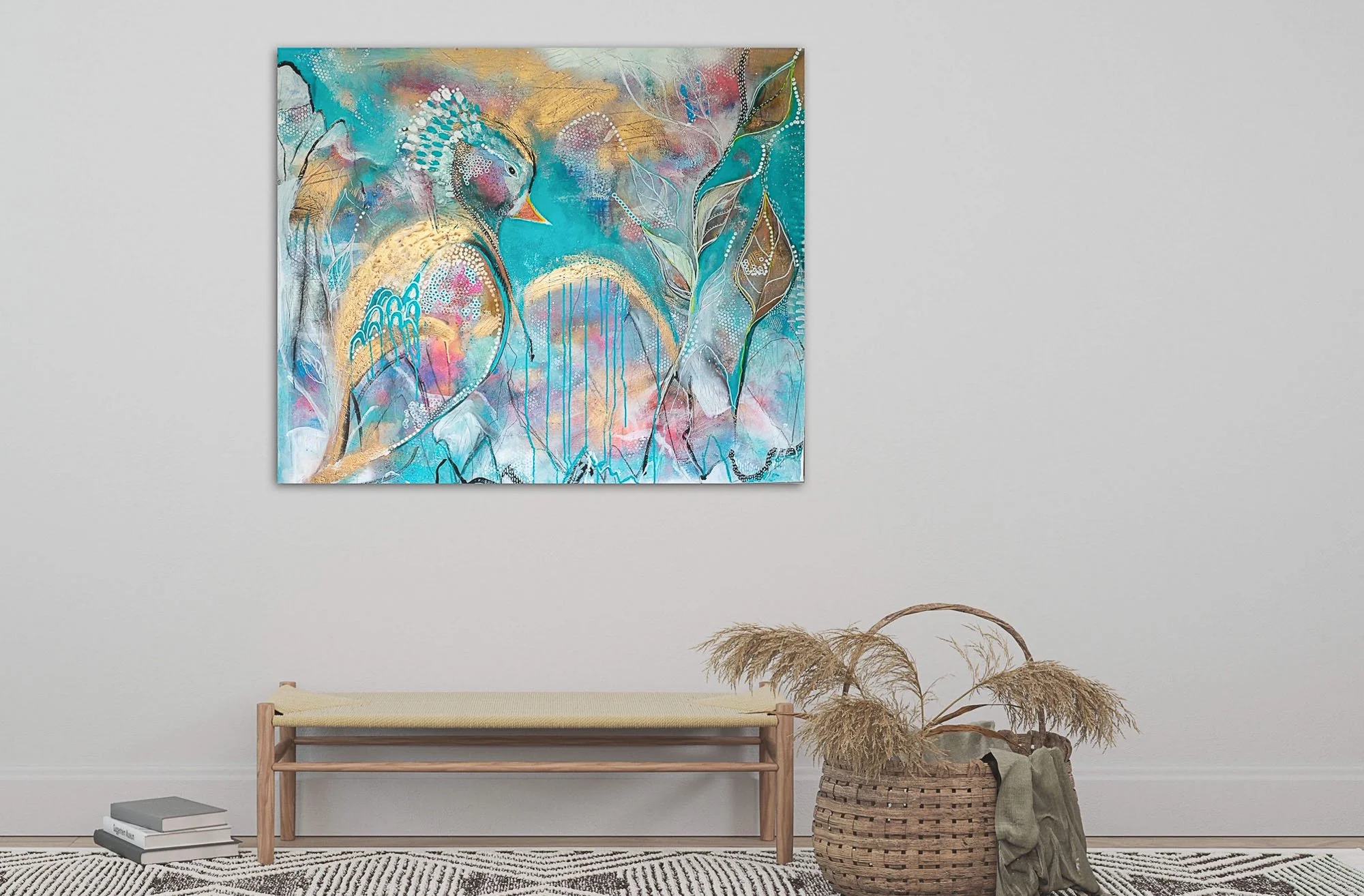 Abstract Painting for your home Brighton artist