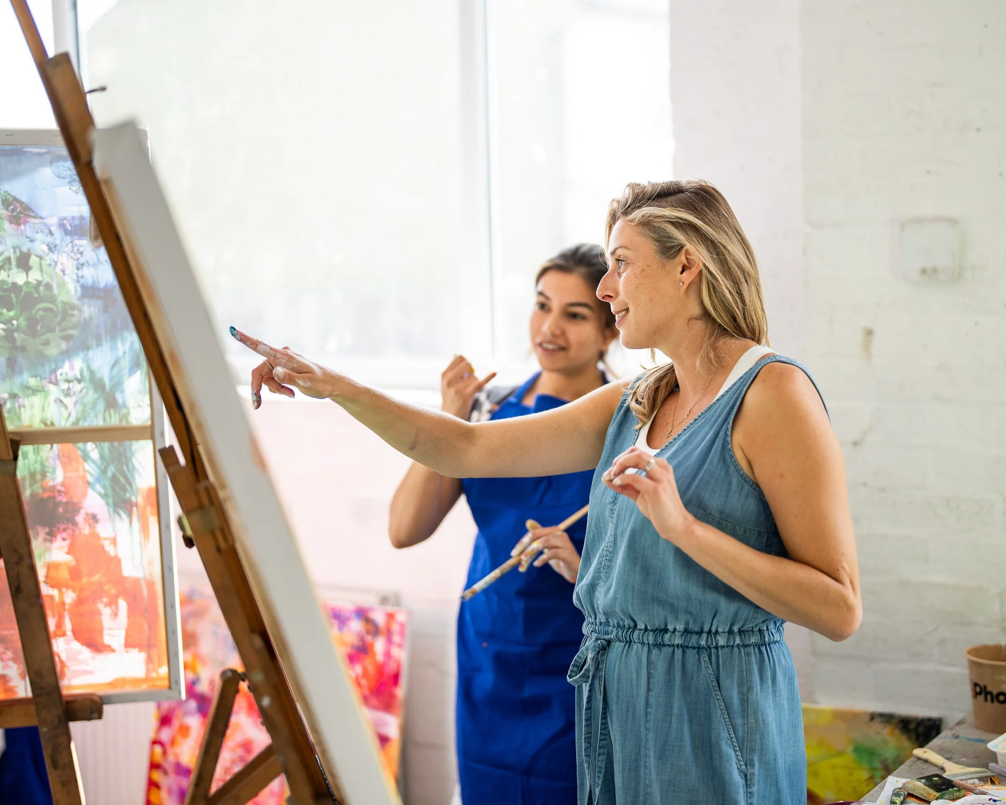 Brighton beginners painting workshop