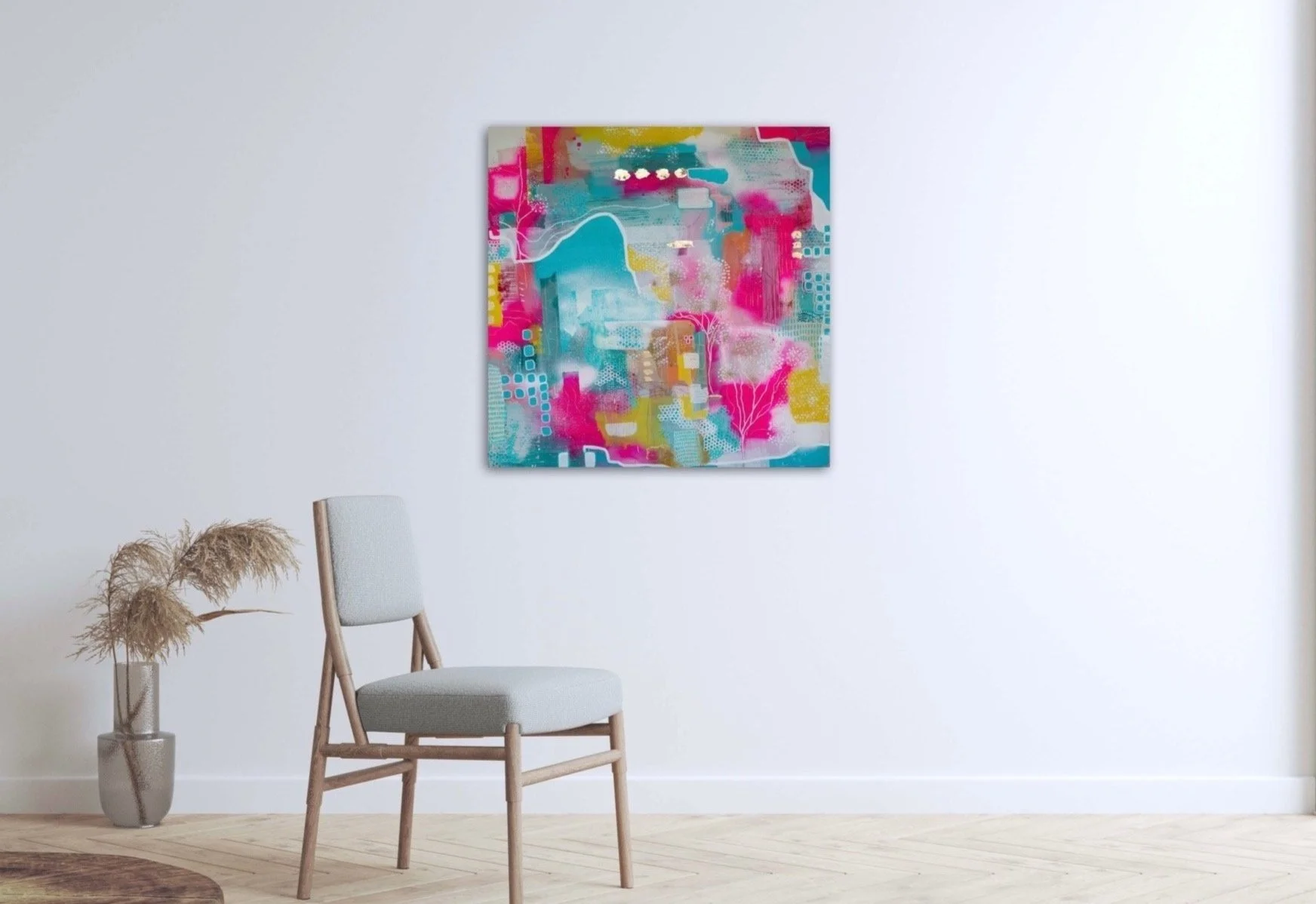Brighton Mixed Media Abstract Artwork for sale