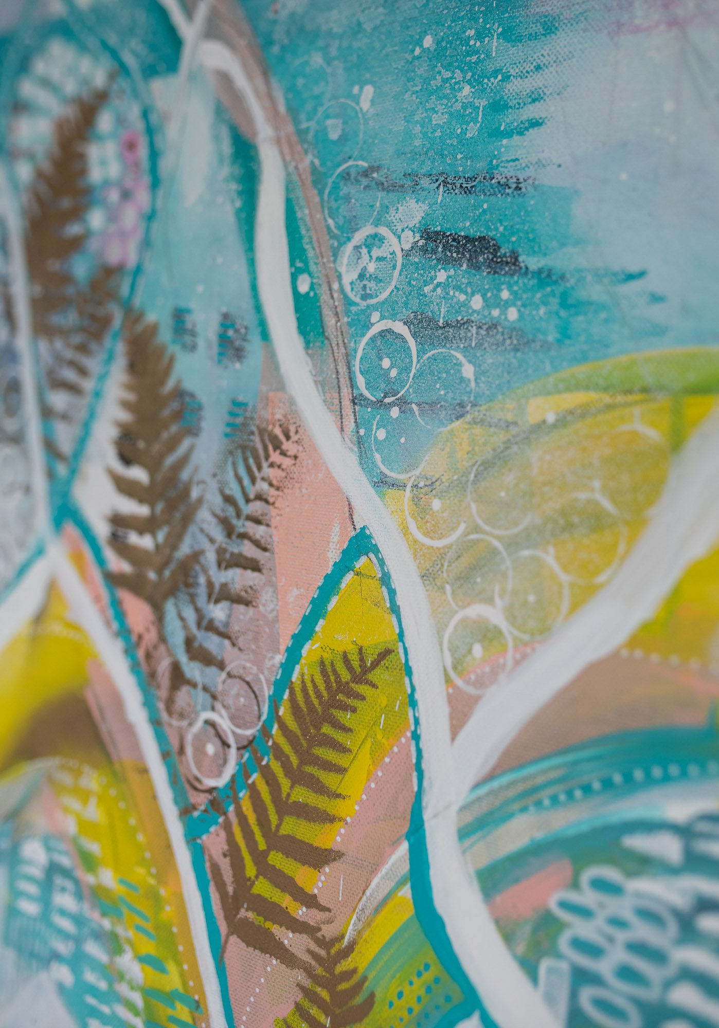 Large Abstract artwork for sale Brighton Sussex UK