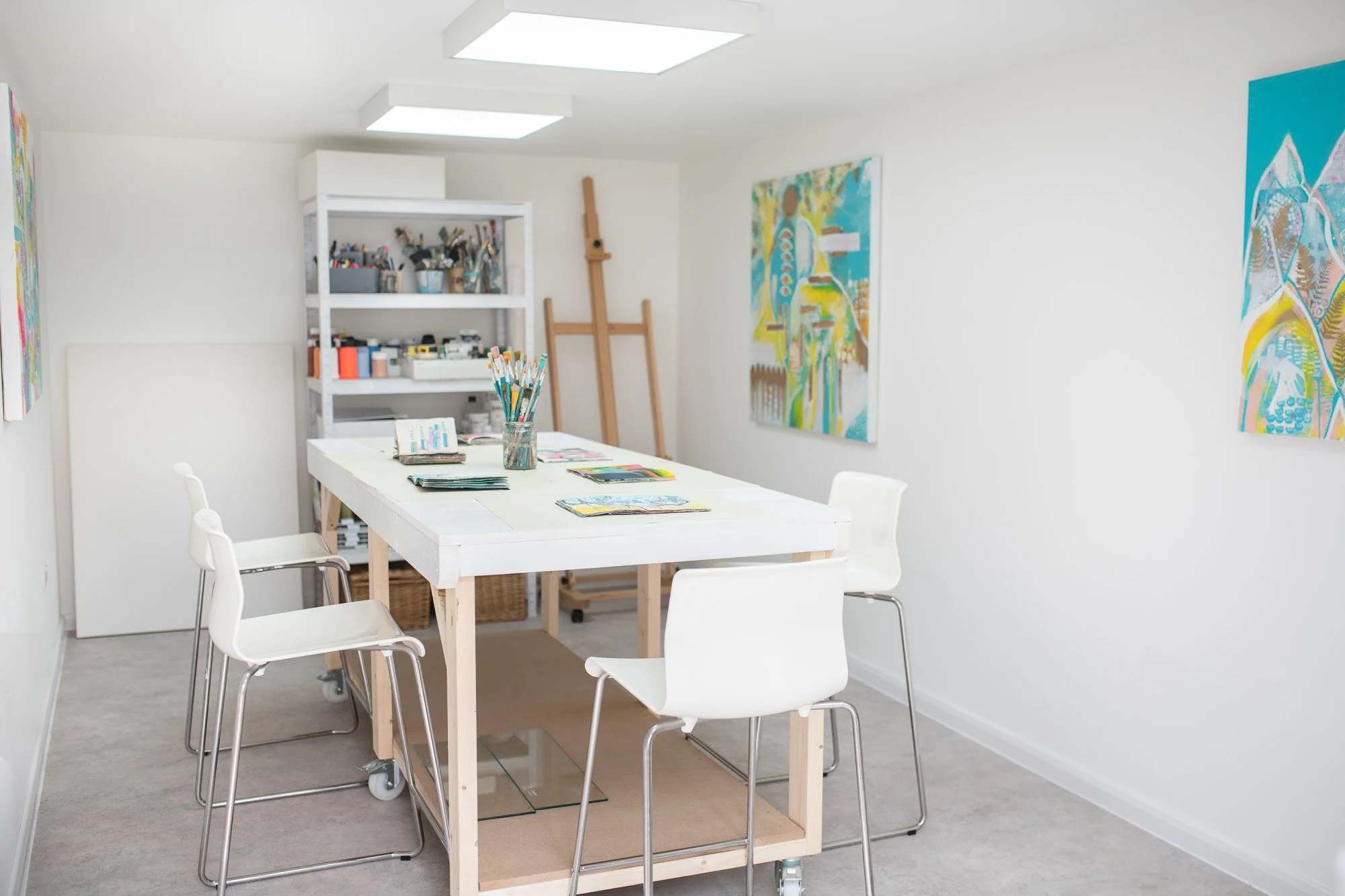 Abstract Painting workshops classes for beginners Brighton Sussex UK art studio (Copy) (Copy)
