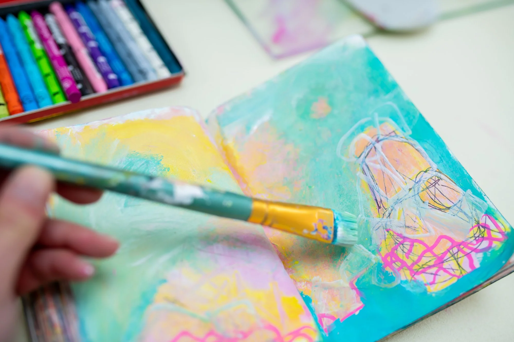 Brighton beginners acrylic painting workshop (Copy) (Copy)