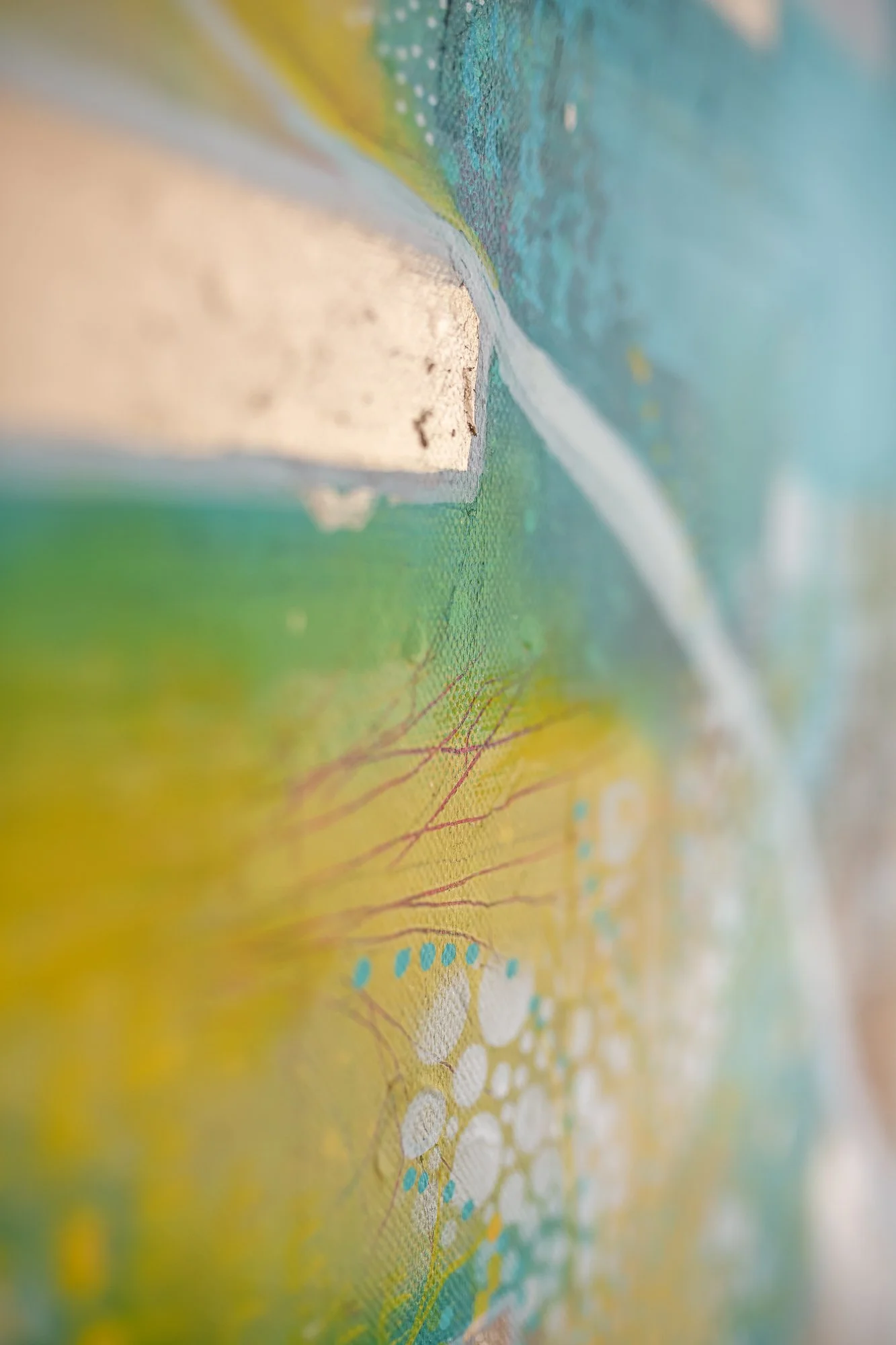 Contemporary large abstract painting for sale UK Brighton artist