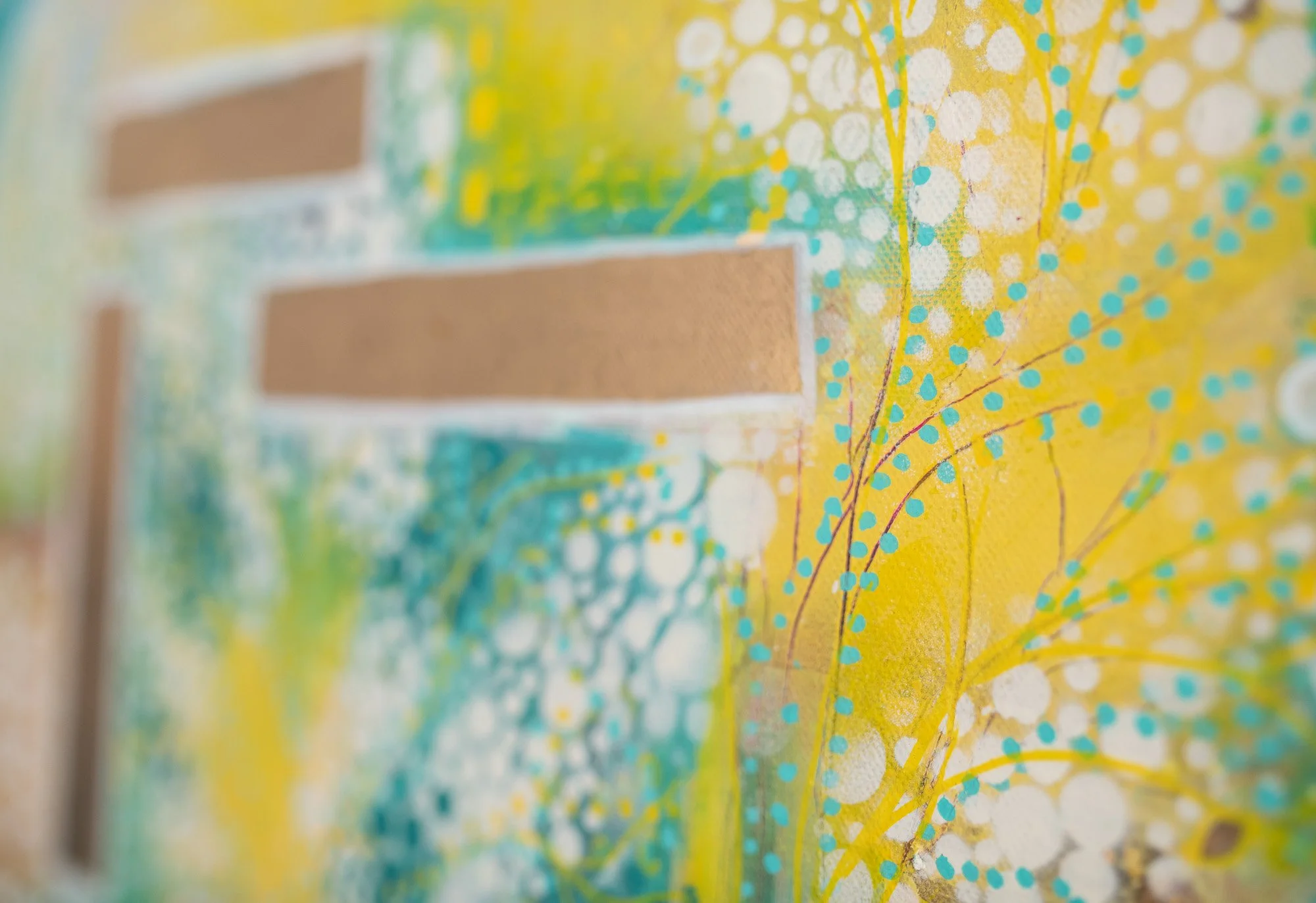 Contemporary large abstract painting for sale UK Brighton artist