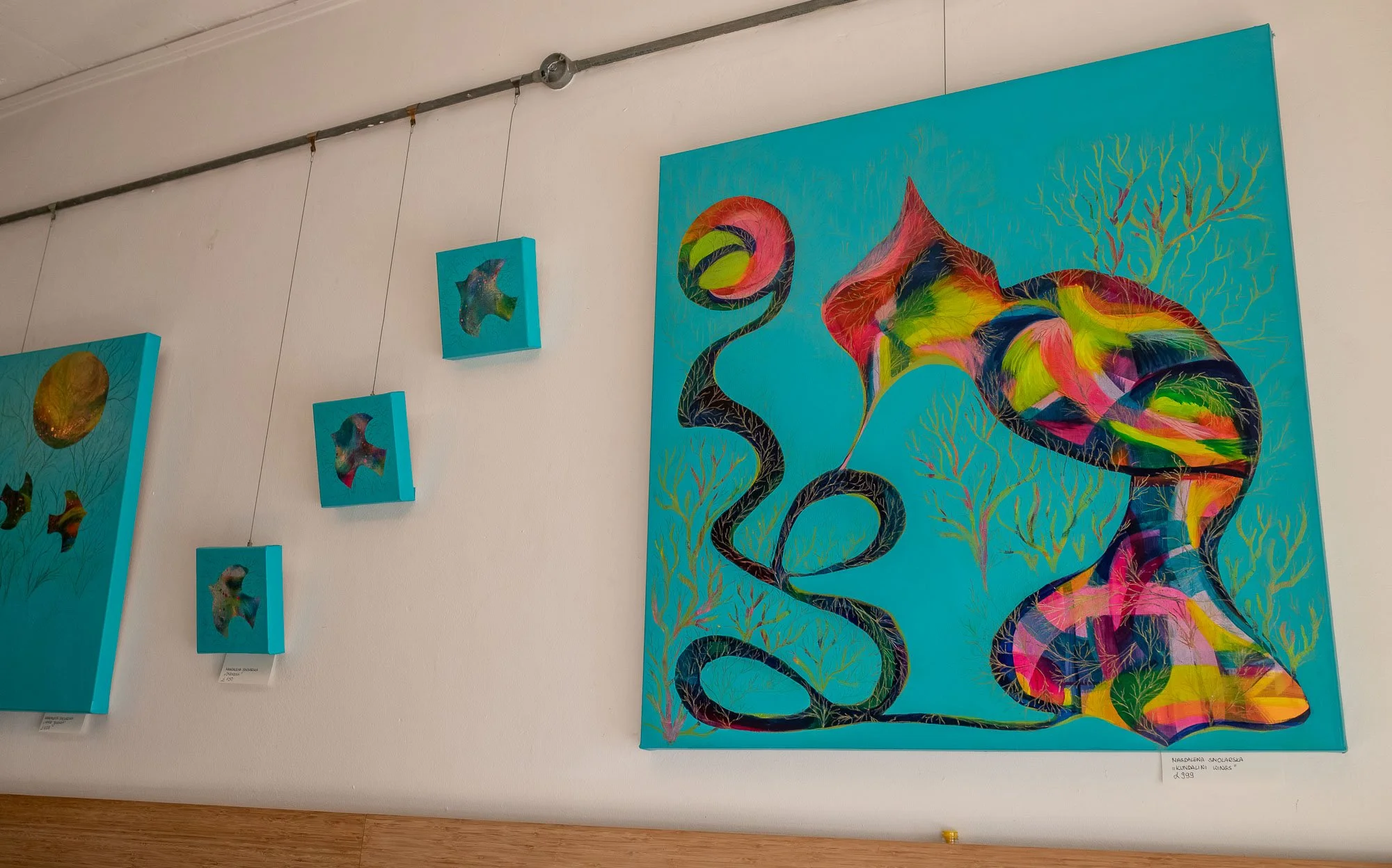 My First Solo Art Exhibition in Brighton, Sussex UK