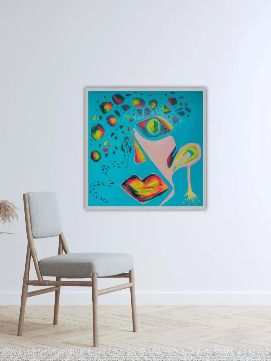 Intuitive abstract self-portrait painting UK artist.jpeg
