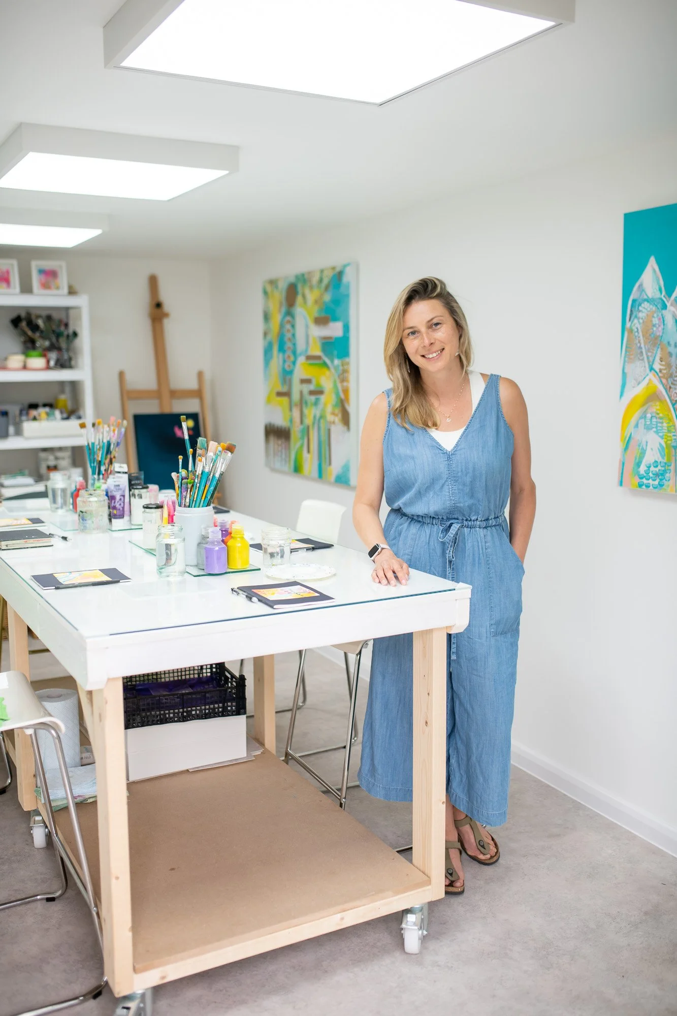 Brighton intuitive abstract painting workshops with Magdalena (Copy) (Copy)
