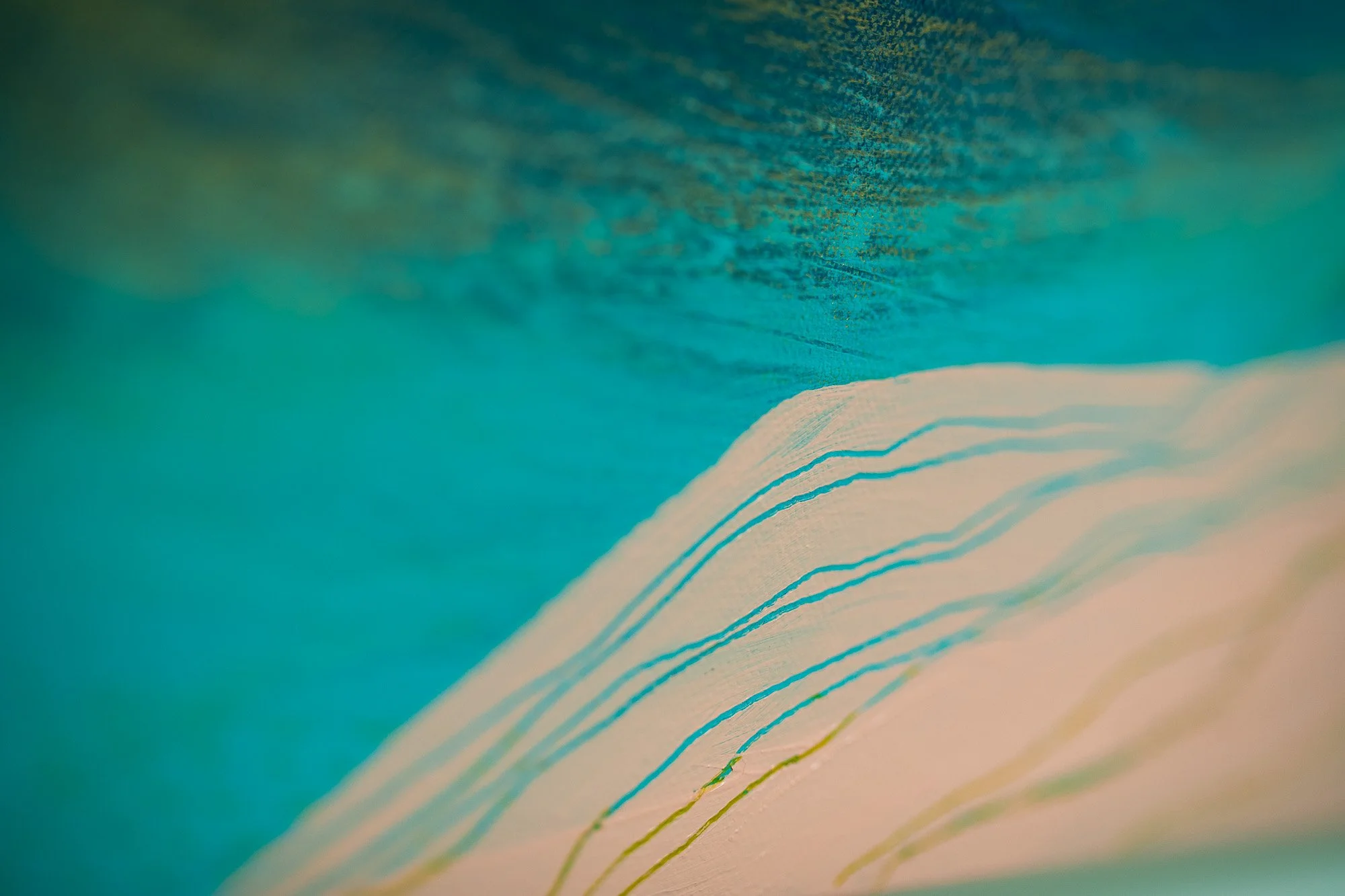 Contemporary landscape abstract paintings for sale by UK artist