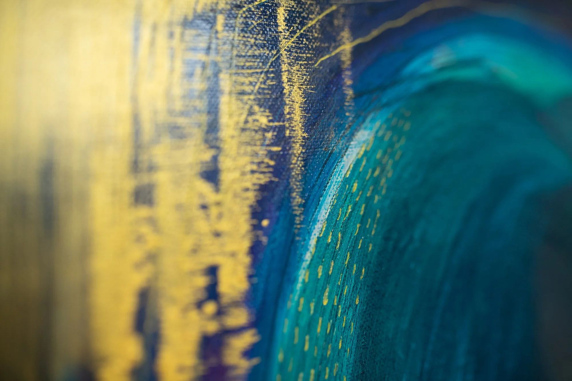 Contemporary landscape abstract paintings for sale by UK artist