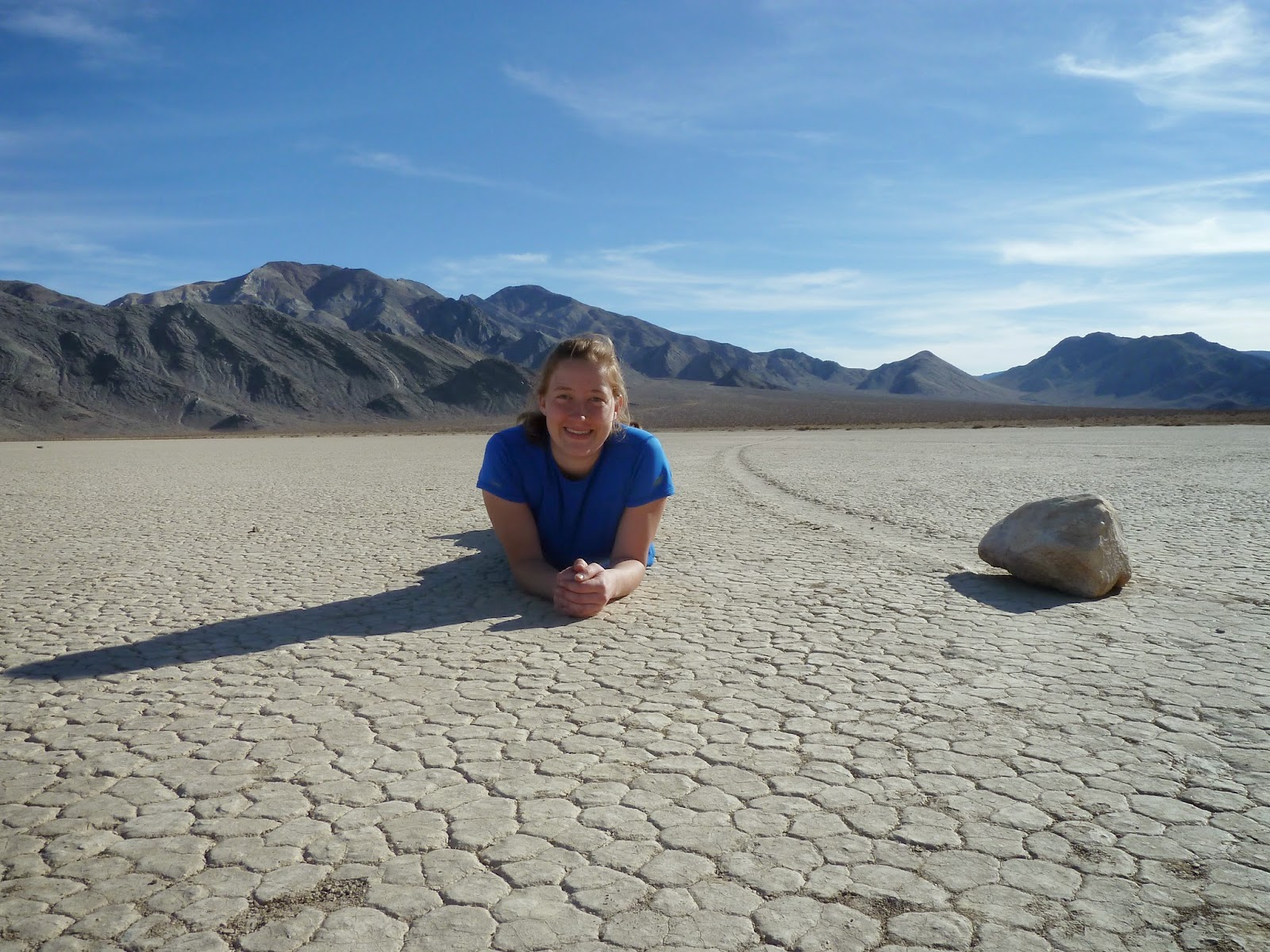 The Racetrack Playa in Death Valley