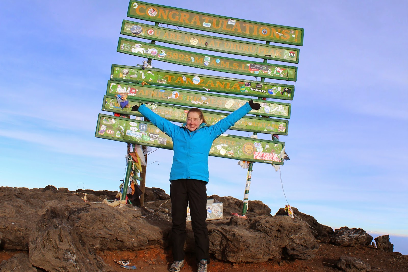 Summit of Mount Kilimanjaro