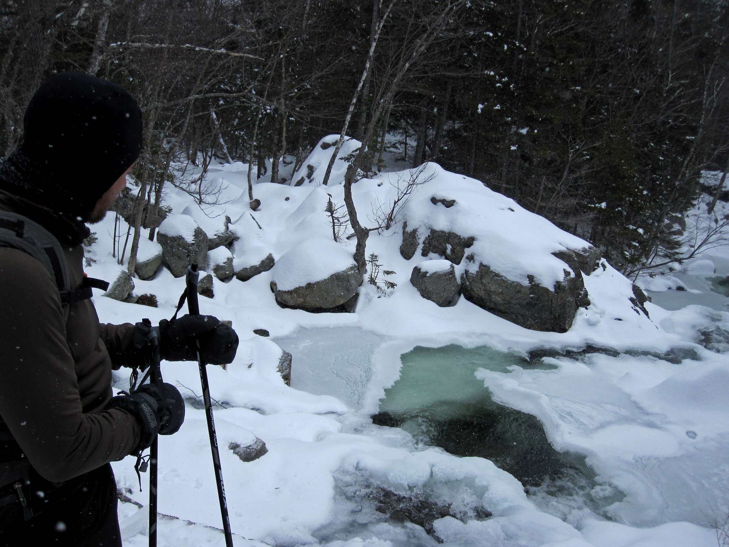 Stopping to look at some pretty water