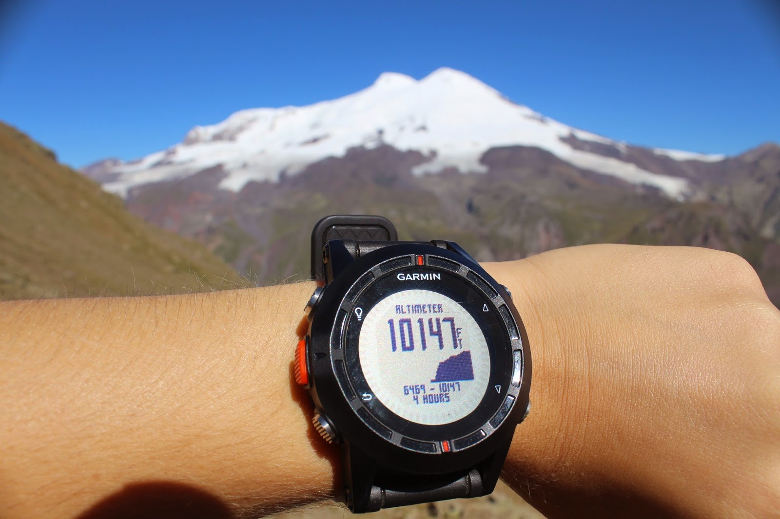 Garmin Fenix GPS watch altimeter