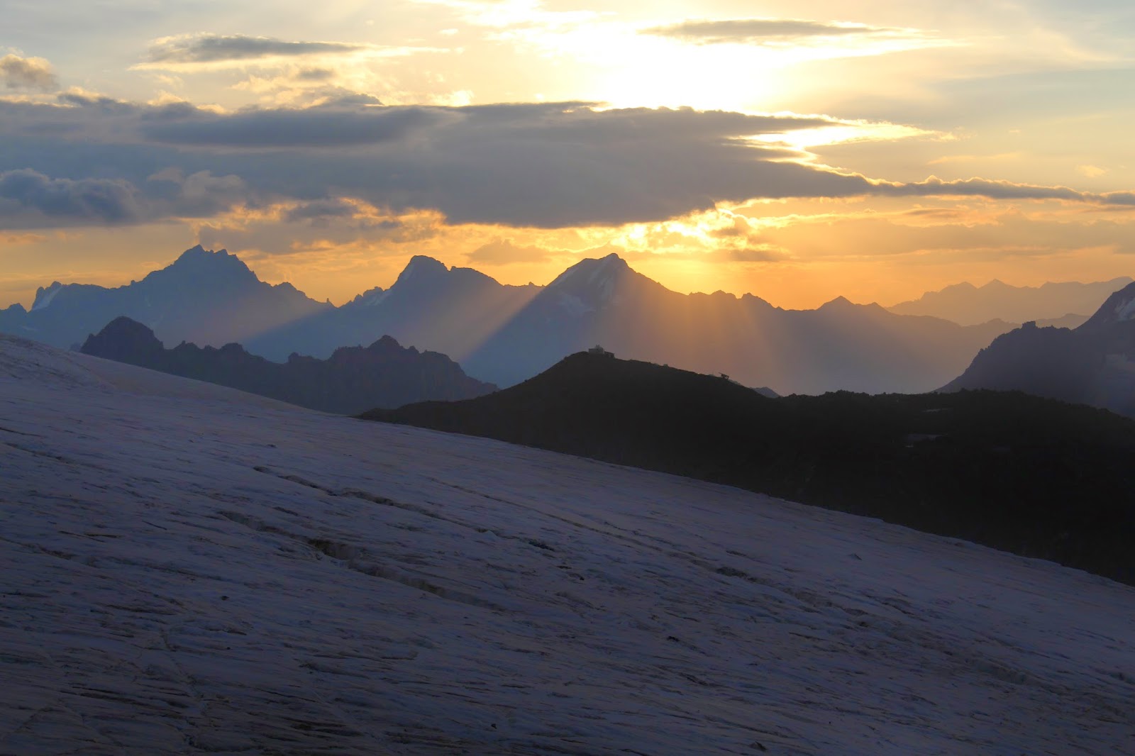 Mount Elbrus sunrise