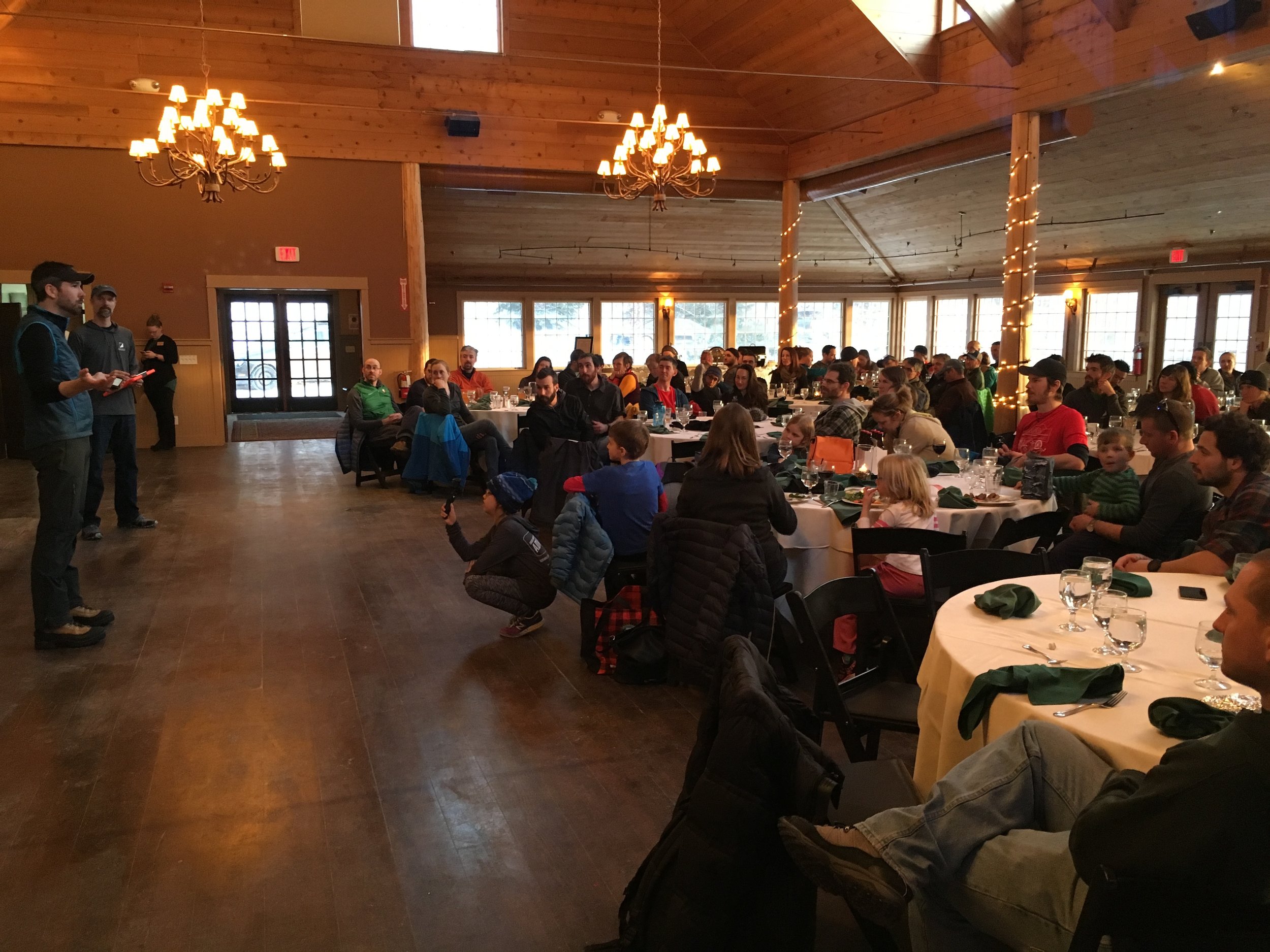 Amazing dinner and awards at The Ponds. Photo courtesy of GMARA.