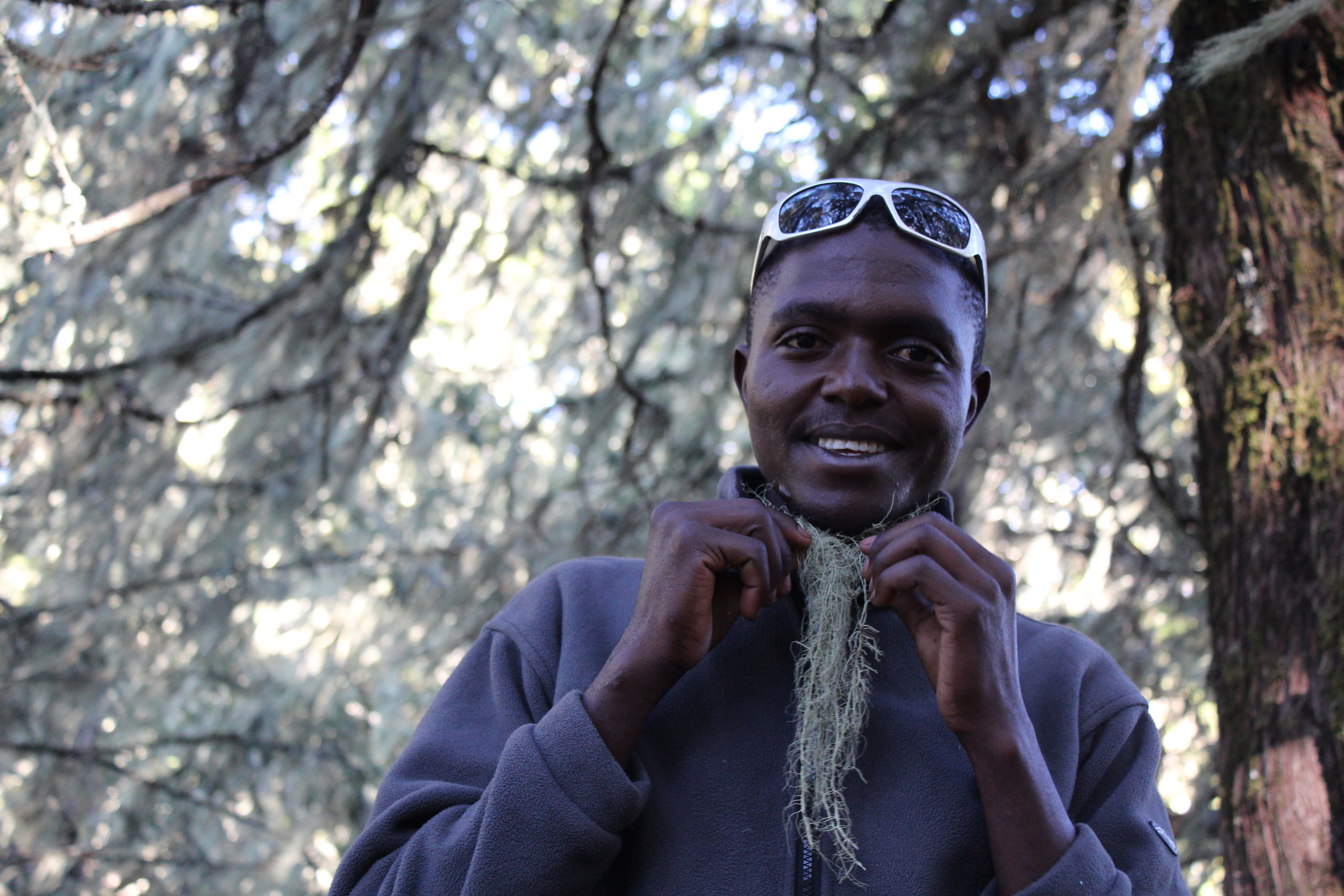 Our assistant guide, Raymond, is a jokester!