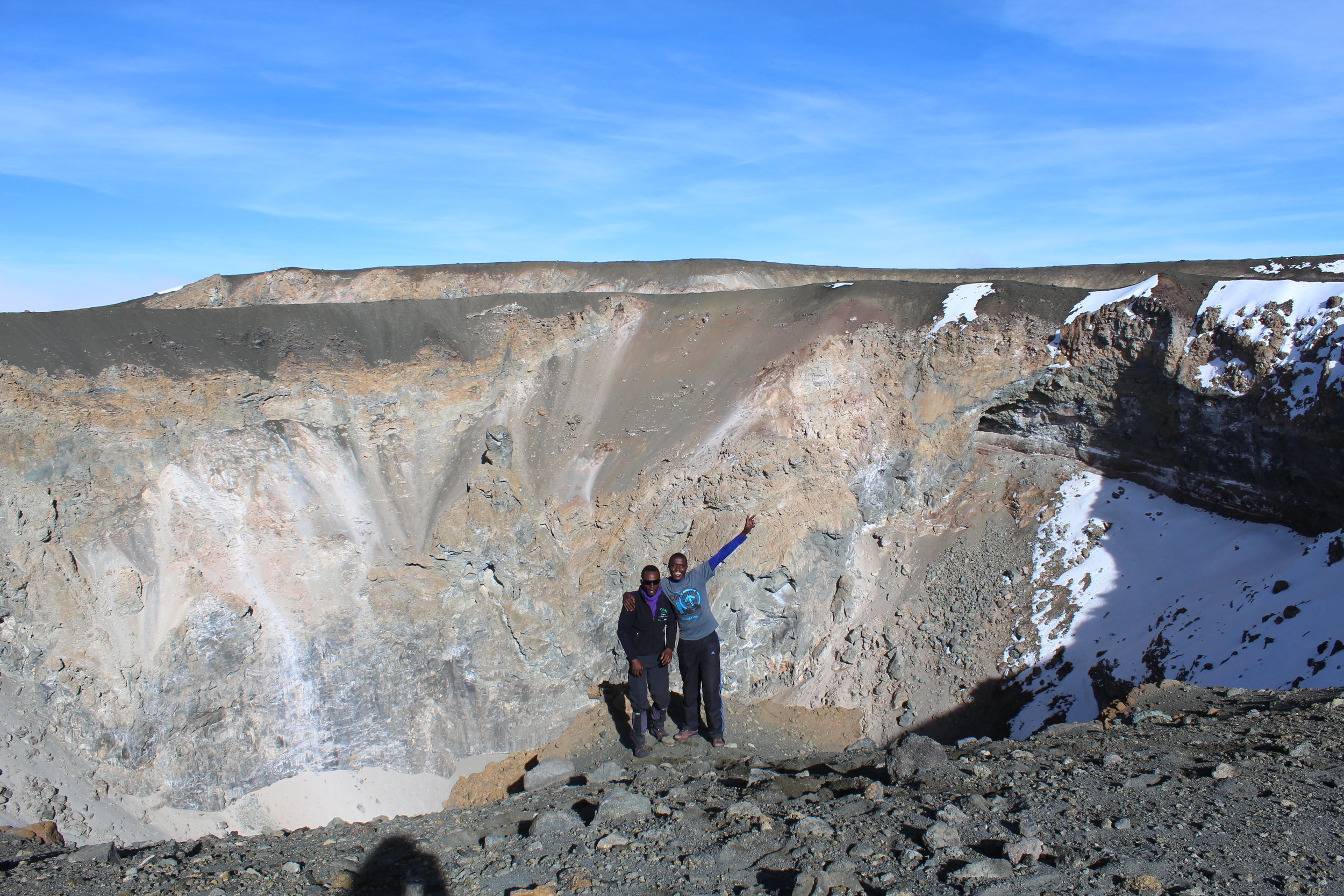 The third rim of Kilimanjaro's Crater
