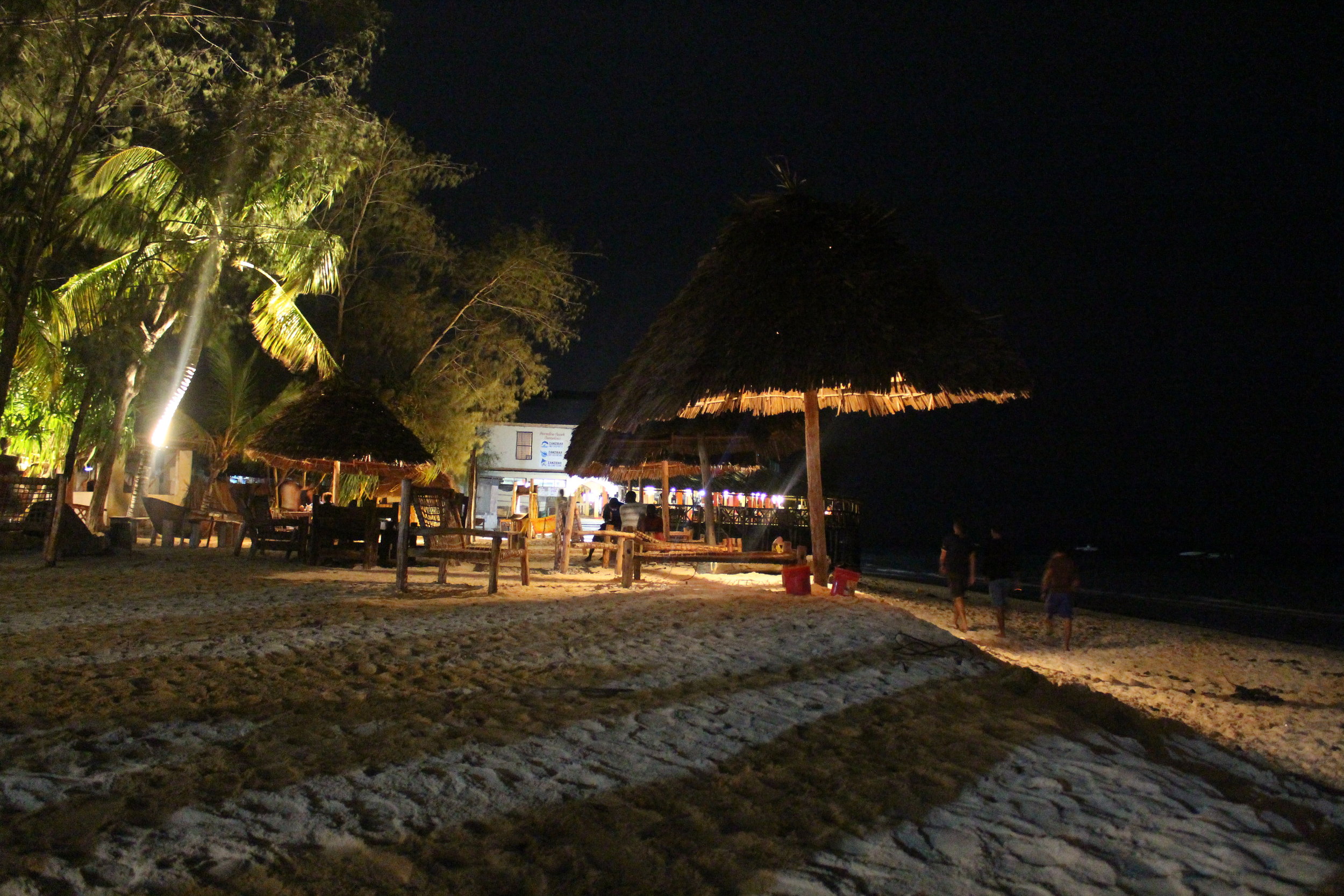 Nungwi, Zanzibar at night