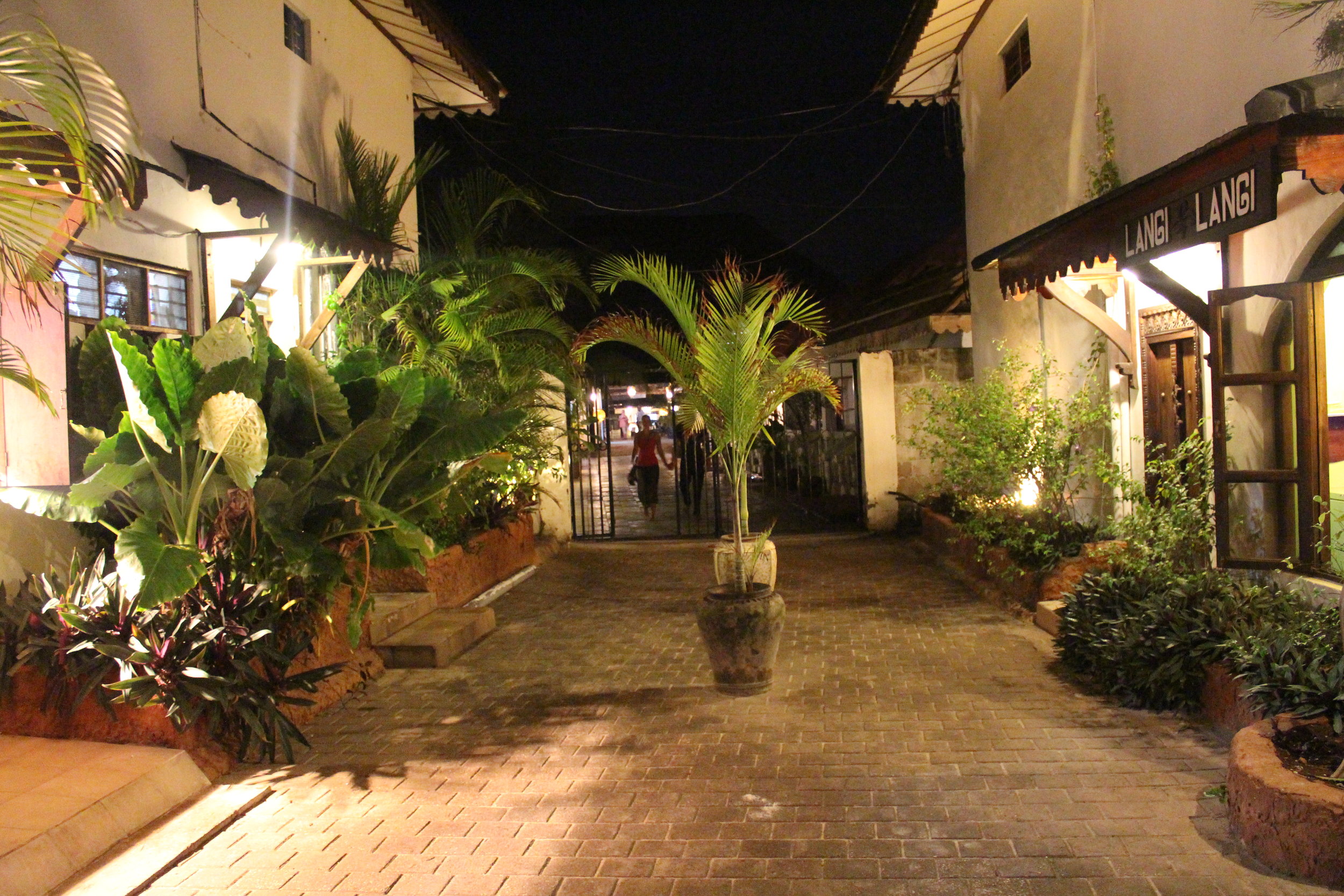 Nungwi, Zanzibar at night