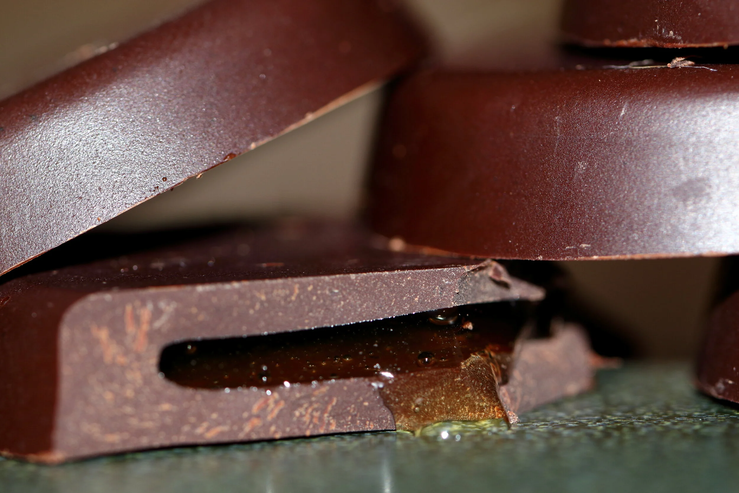 Chocolate Mint Honey Candies