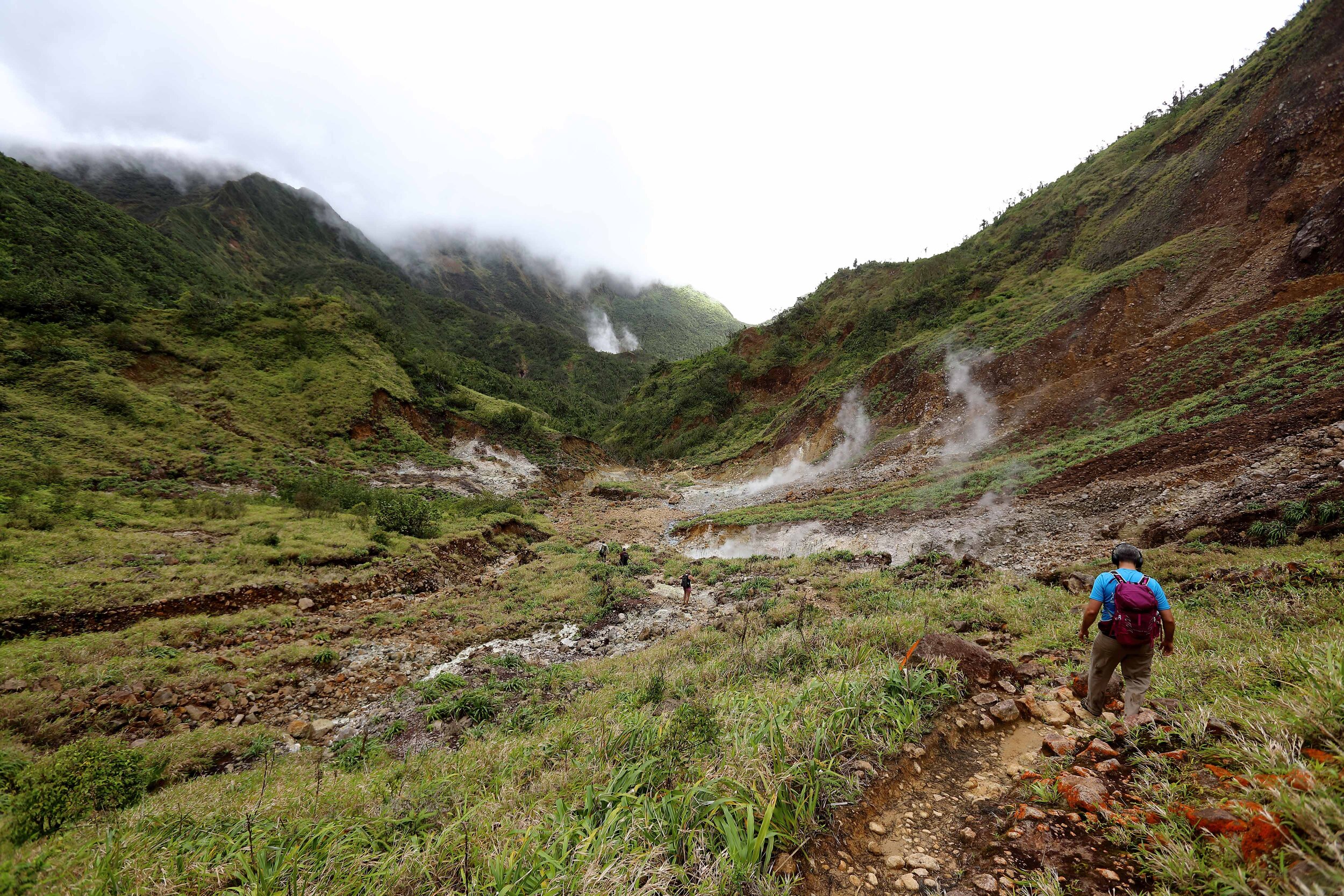  Valley of Desolation, Dominica.  