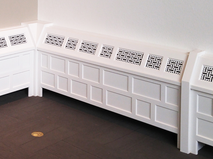 Port Washington, WI - Avenue Design Group Basketweave, Return air grille