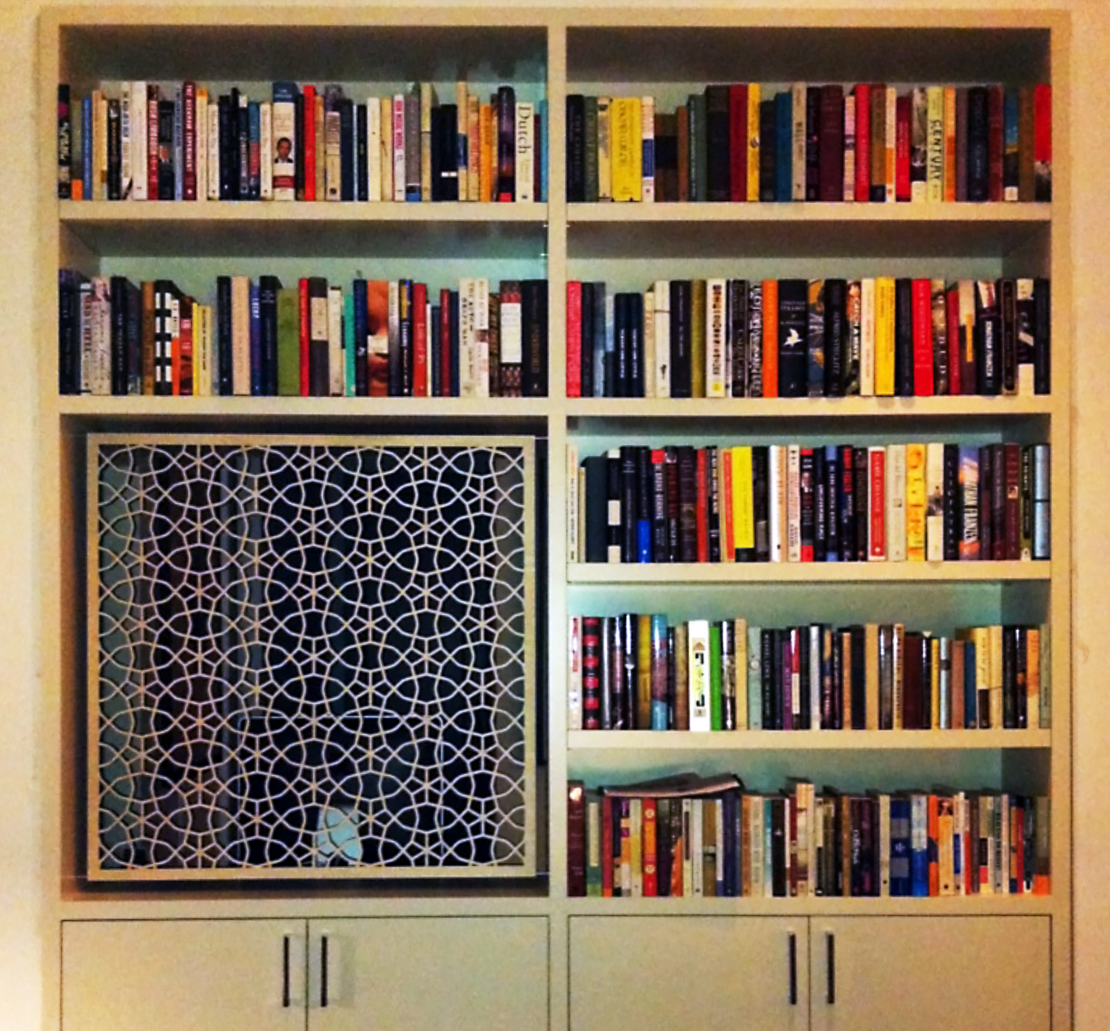 Brooklyn, NY - CWB Architects Persian Wheels, Cabinet screen