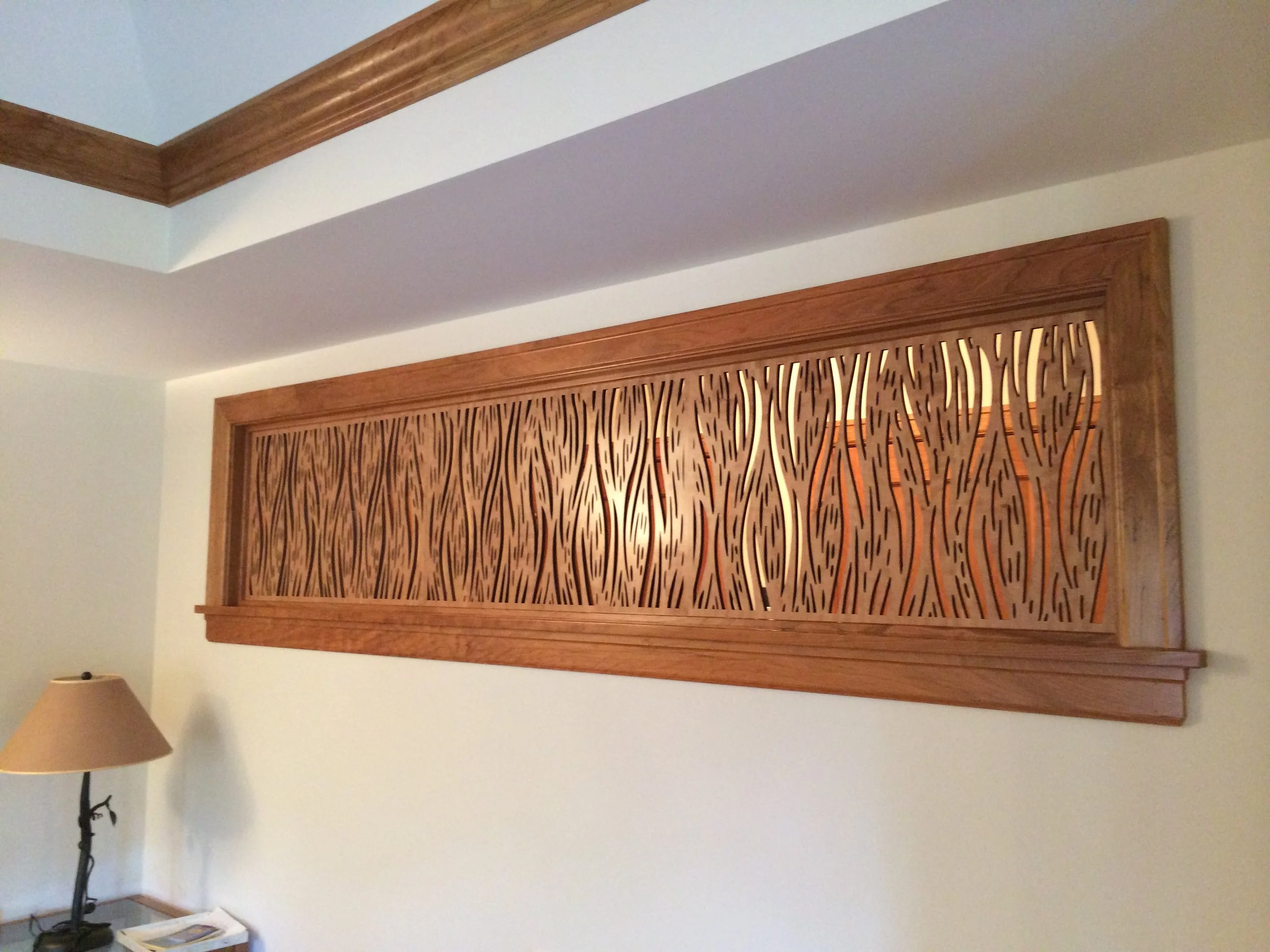   Residence, St. Paul, MN   Waterfall, Window panel 