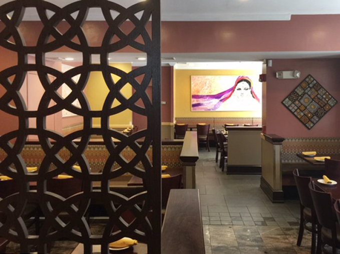 Kashmir Restaurant, MA - 3rd Planet Studio Circles 1, Wall partition